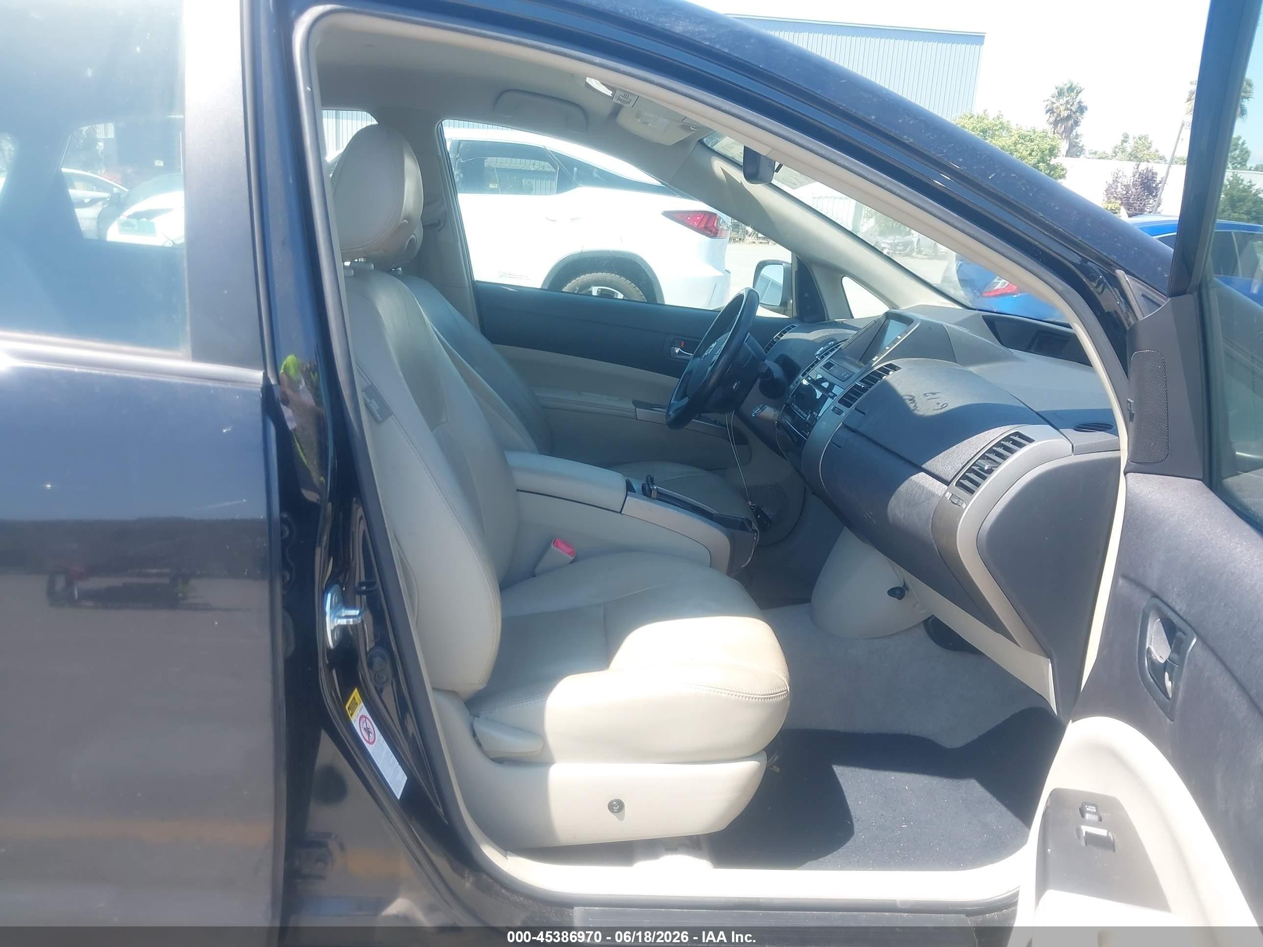 2009 Toyota Prius   Black vin: JTDKB20U793512982