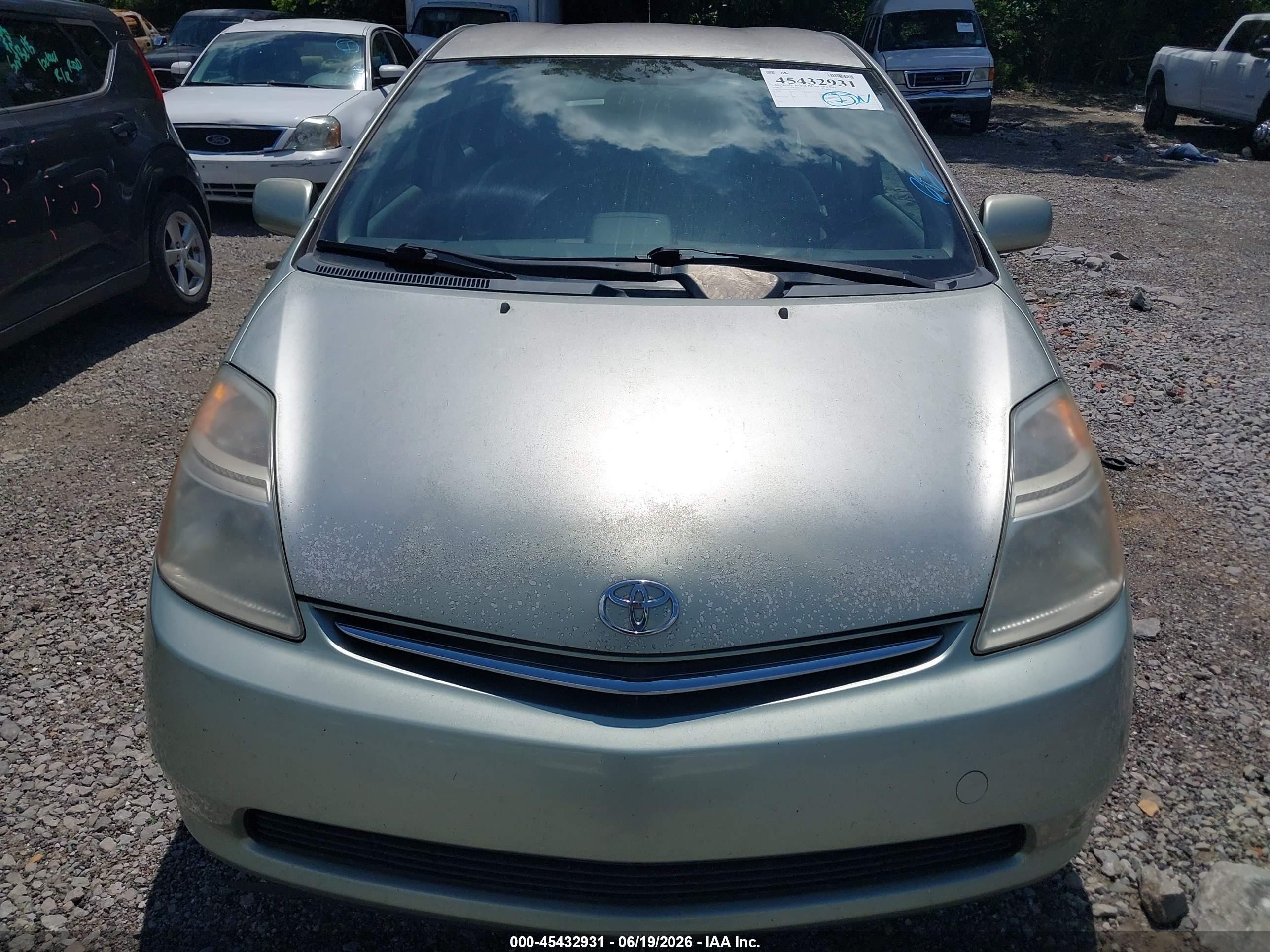 2009 Toyota Prius   Зеленый vin: JTDKB20U793520001