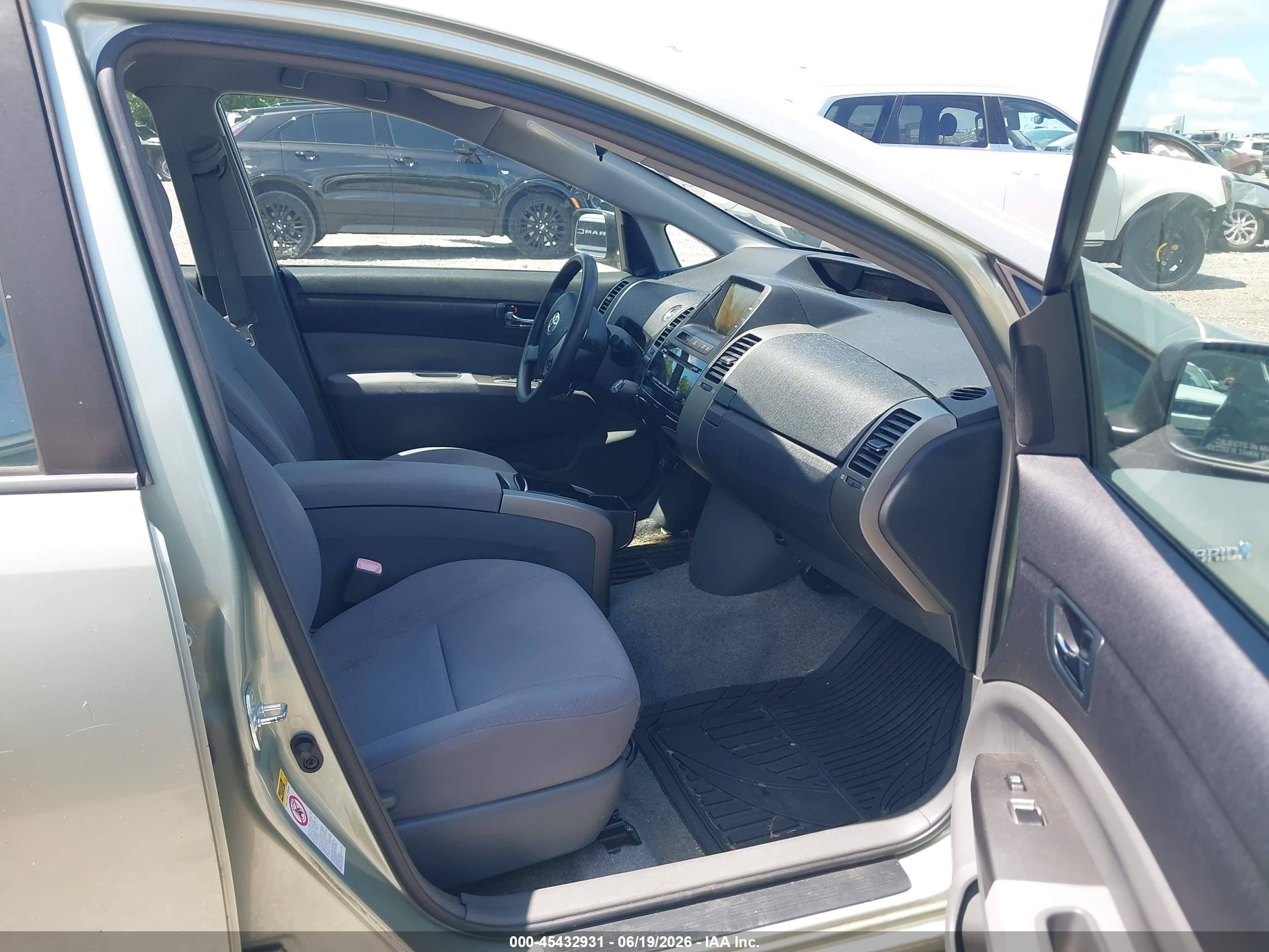 2009 Toyota Prius   Зеленый vin: JTDKB20U793520001