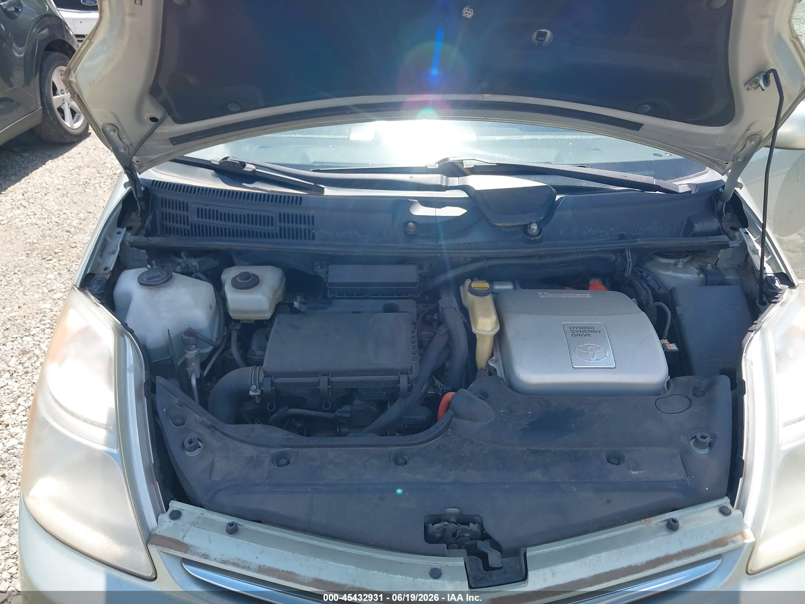 2009 Toyota Prius   Зеленый vin: JTDKB20U793520001