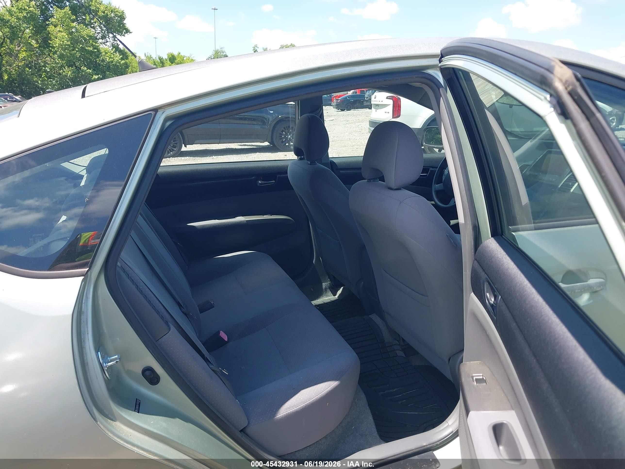 2009 Toyota Prius   Зеленый vin: JTDKB20U793520001