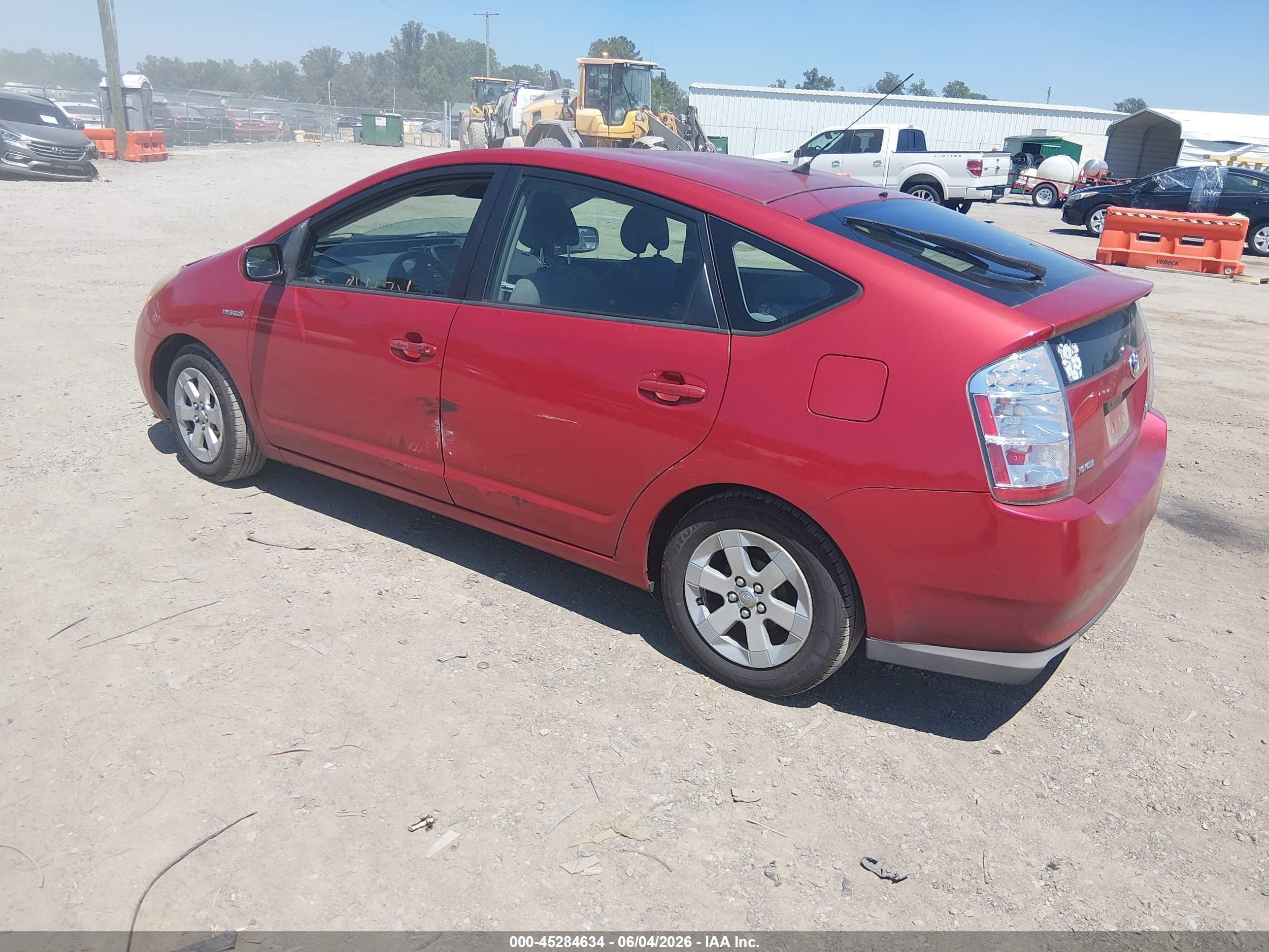 2009 Toyota Prius Красный vin: JTDKB20U793520984