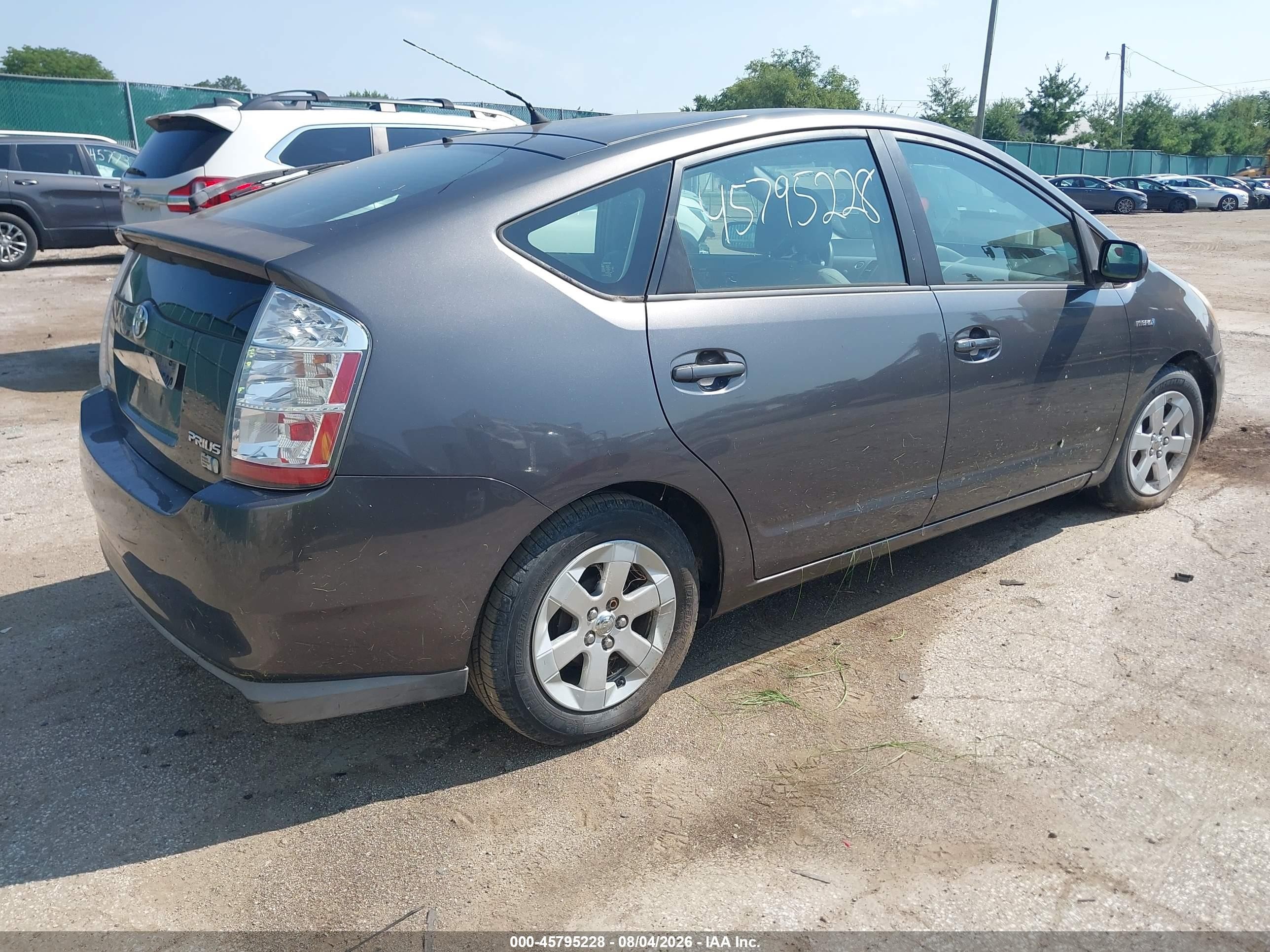 2009 Toyota Prius   Gray vin: JTDKB20U793523397