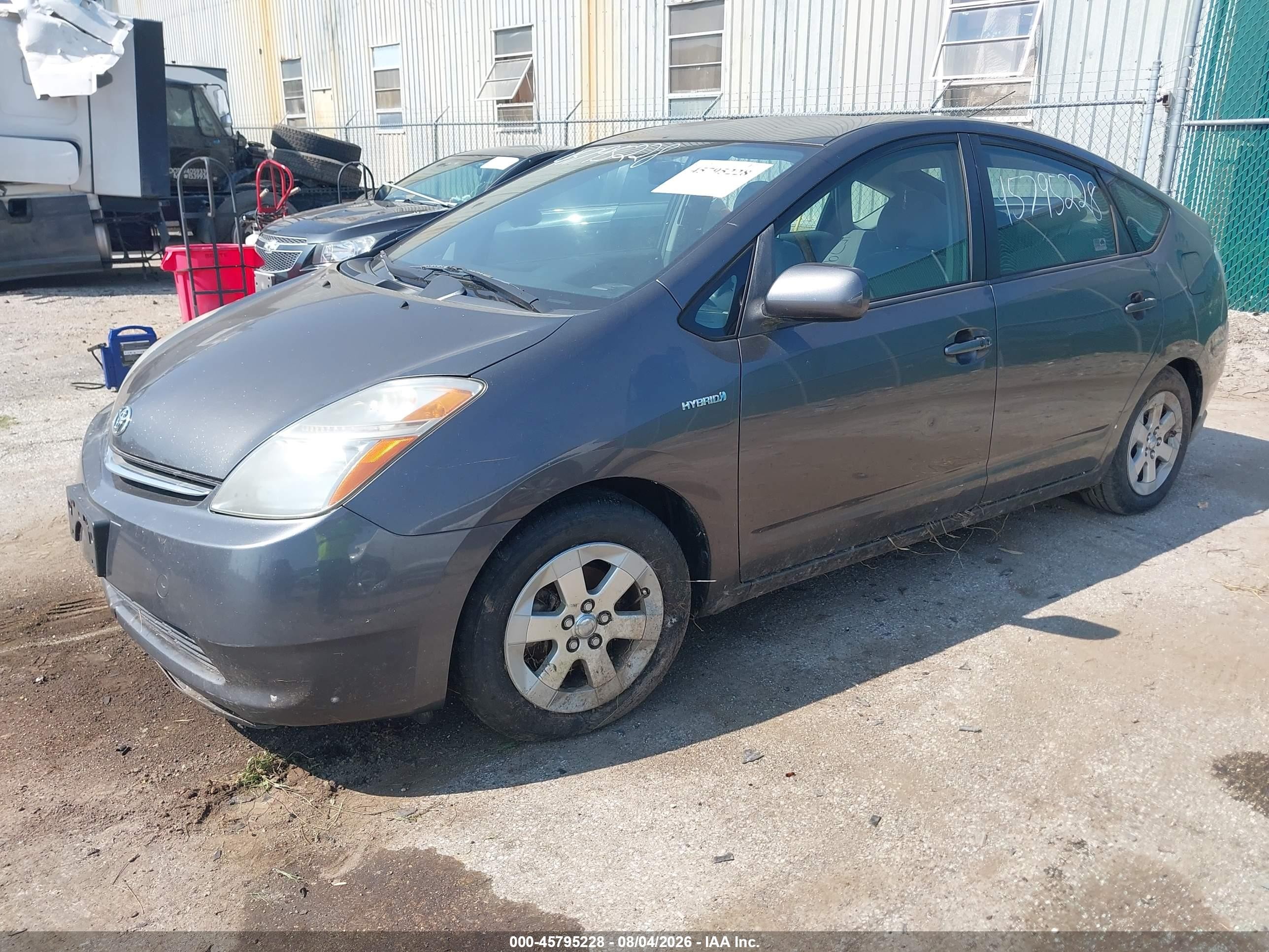 2009 Toyota Prius   Gray vin: JTDKB20U793523397