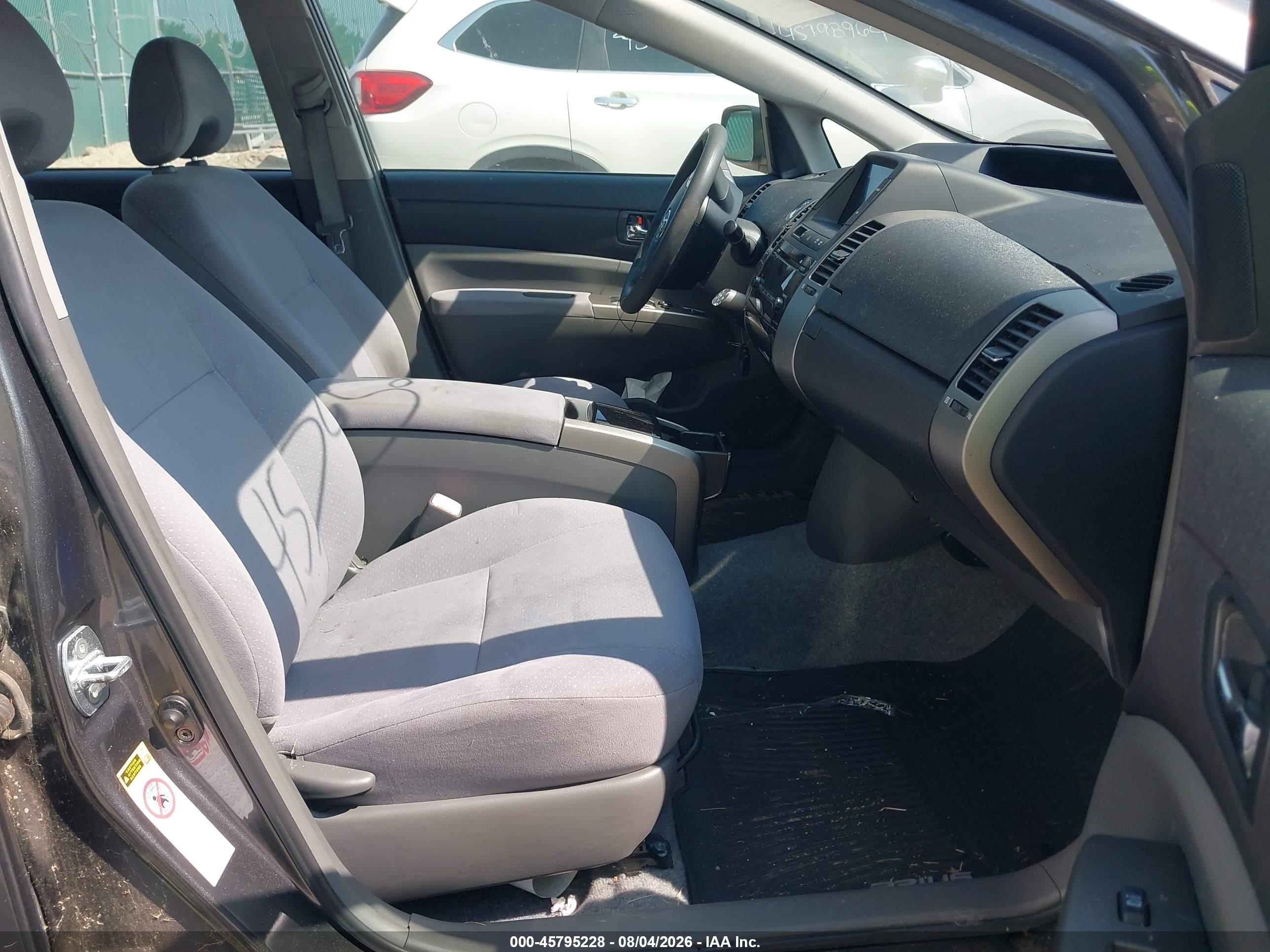 2009 Toyota Prius   Gray vin: JTDKB20U793523397