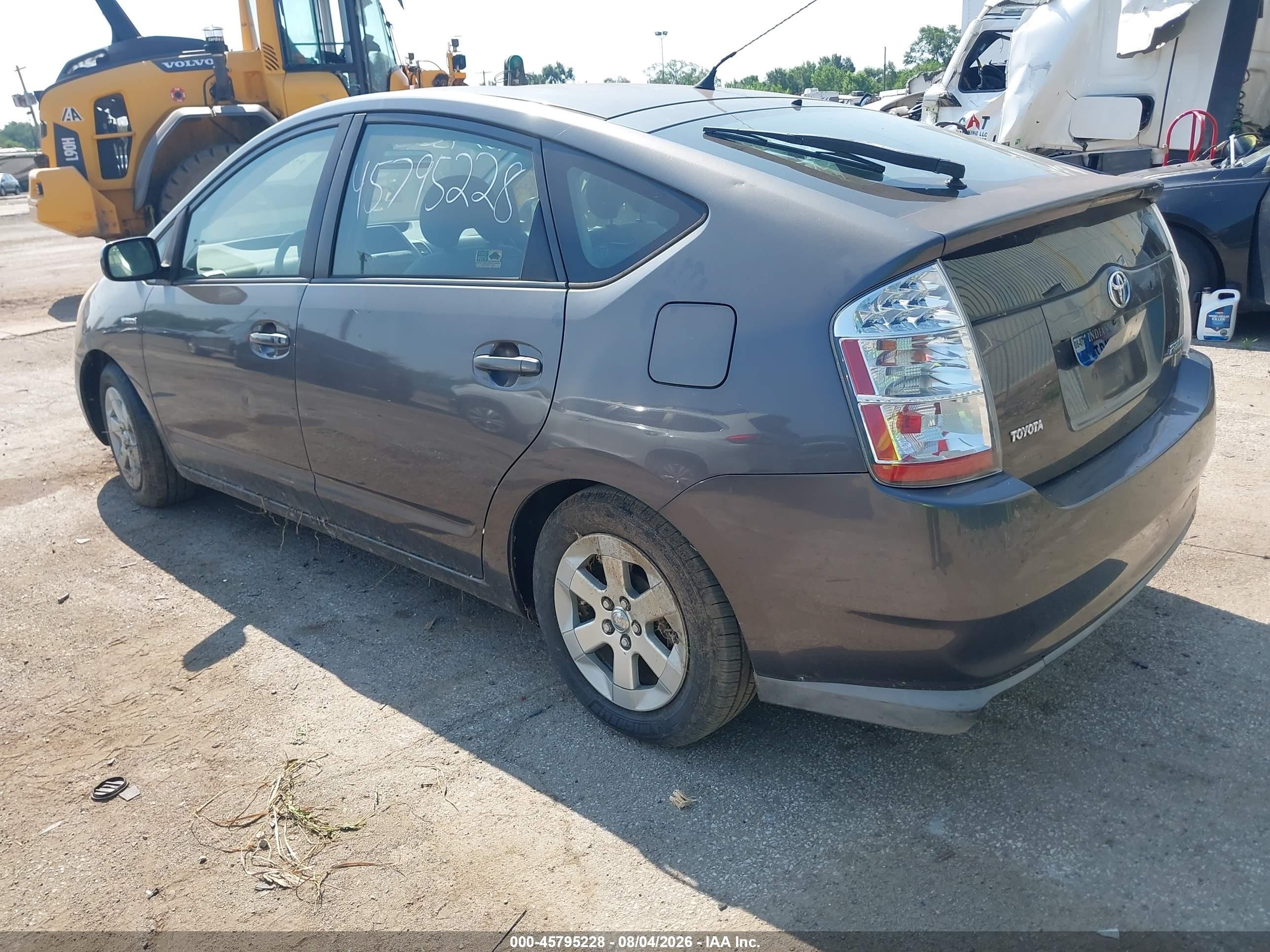 2009 Toyota Prius   Gray vin: JTDKB20U793523397