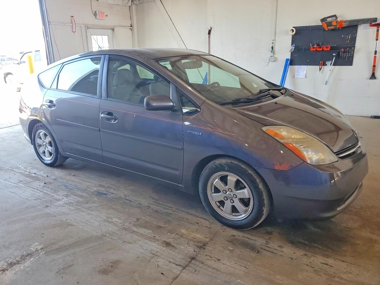 2009 Toyota Prius Base Gray vin: JTDKB20U793529538