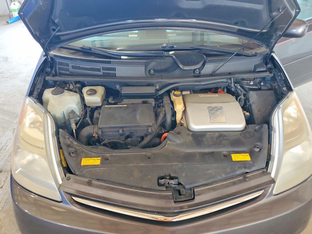 2009 Toyota Prius Base Gray vin: JTDKB20U793529538