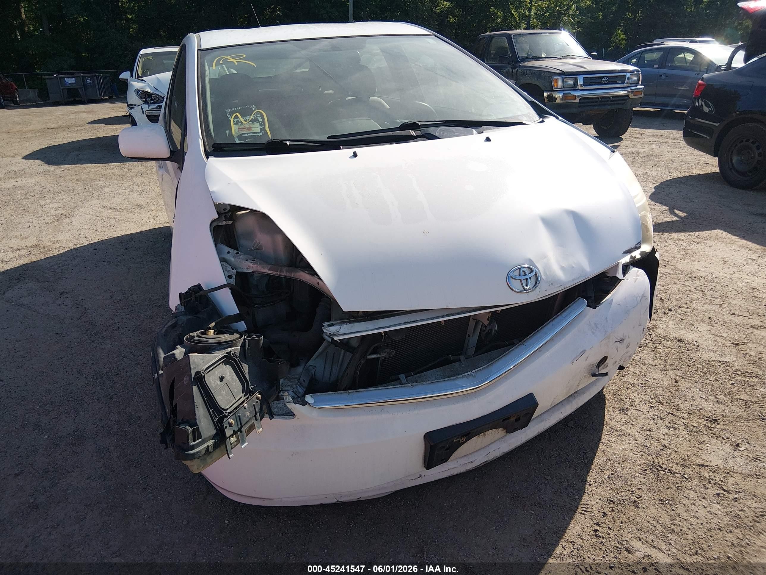 2009 Toyota Prius   Белый vin: JTDKB20U797833767