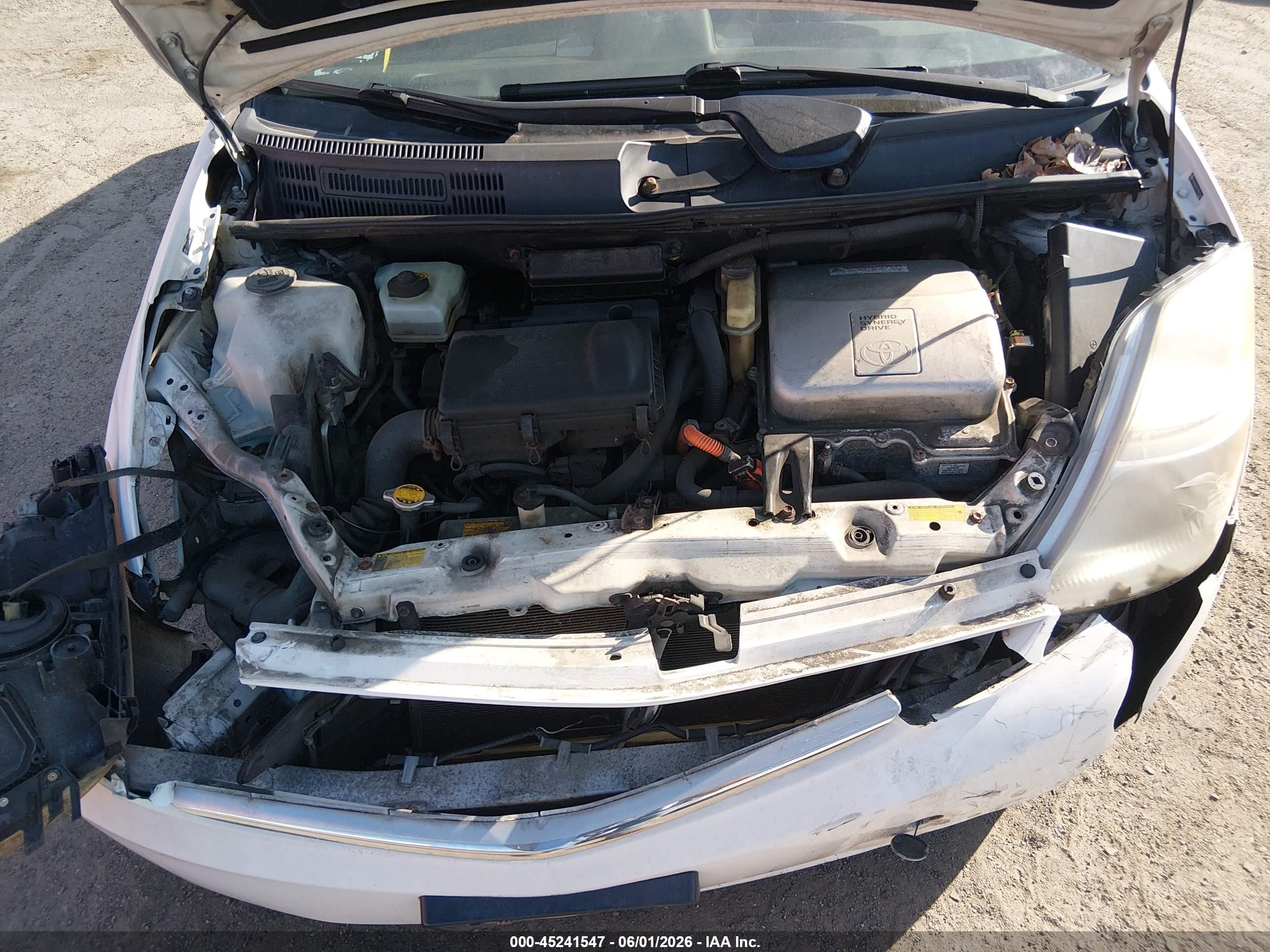 2009 Toyota Prius   Белый vin: JTDKB20U797833767