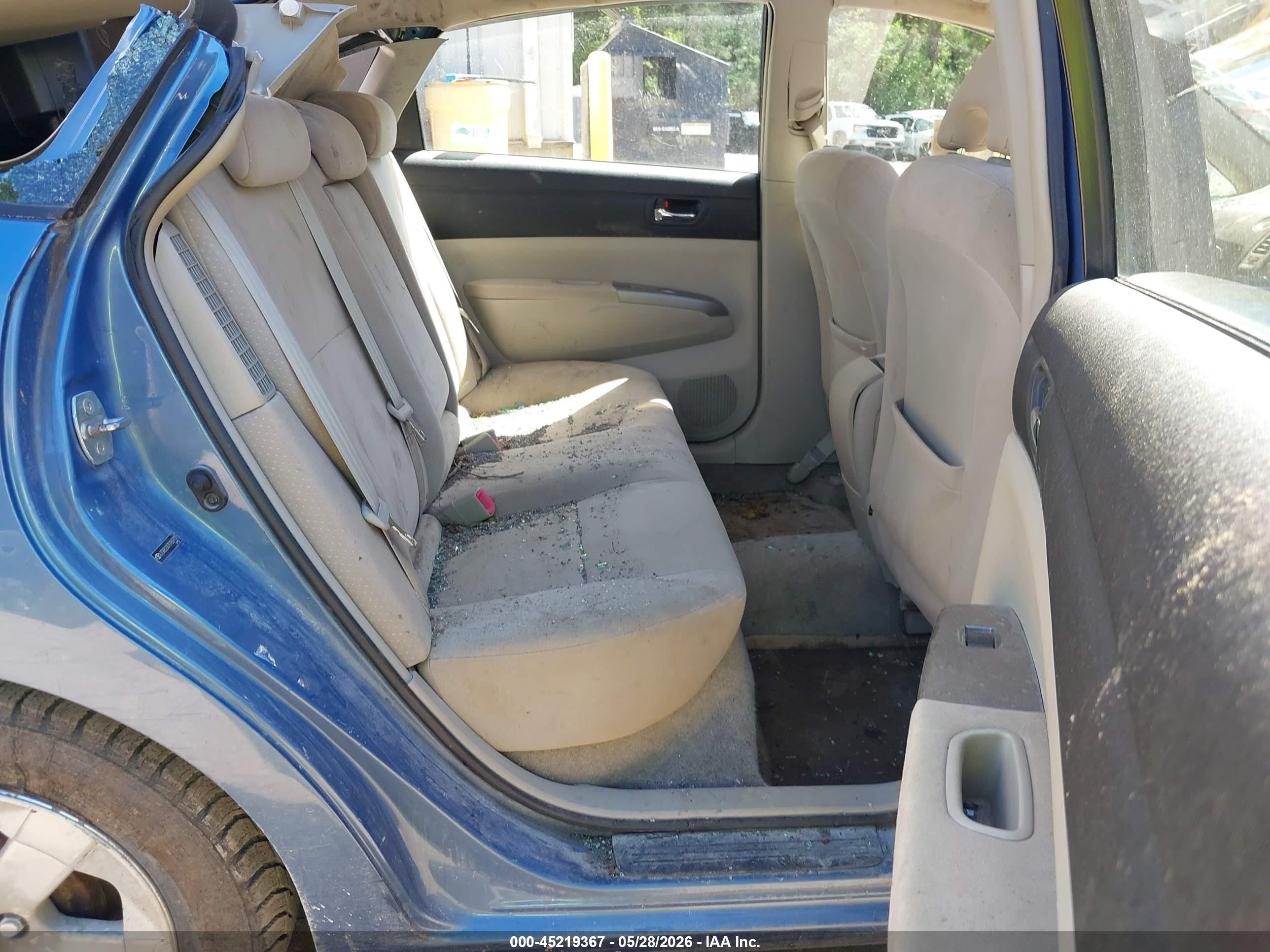 2009 Toyota Prius Blue vin: JTDKB20U797839701