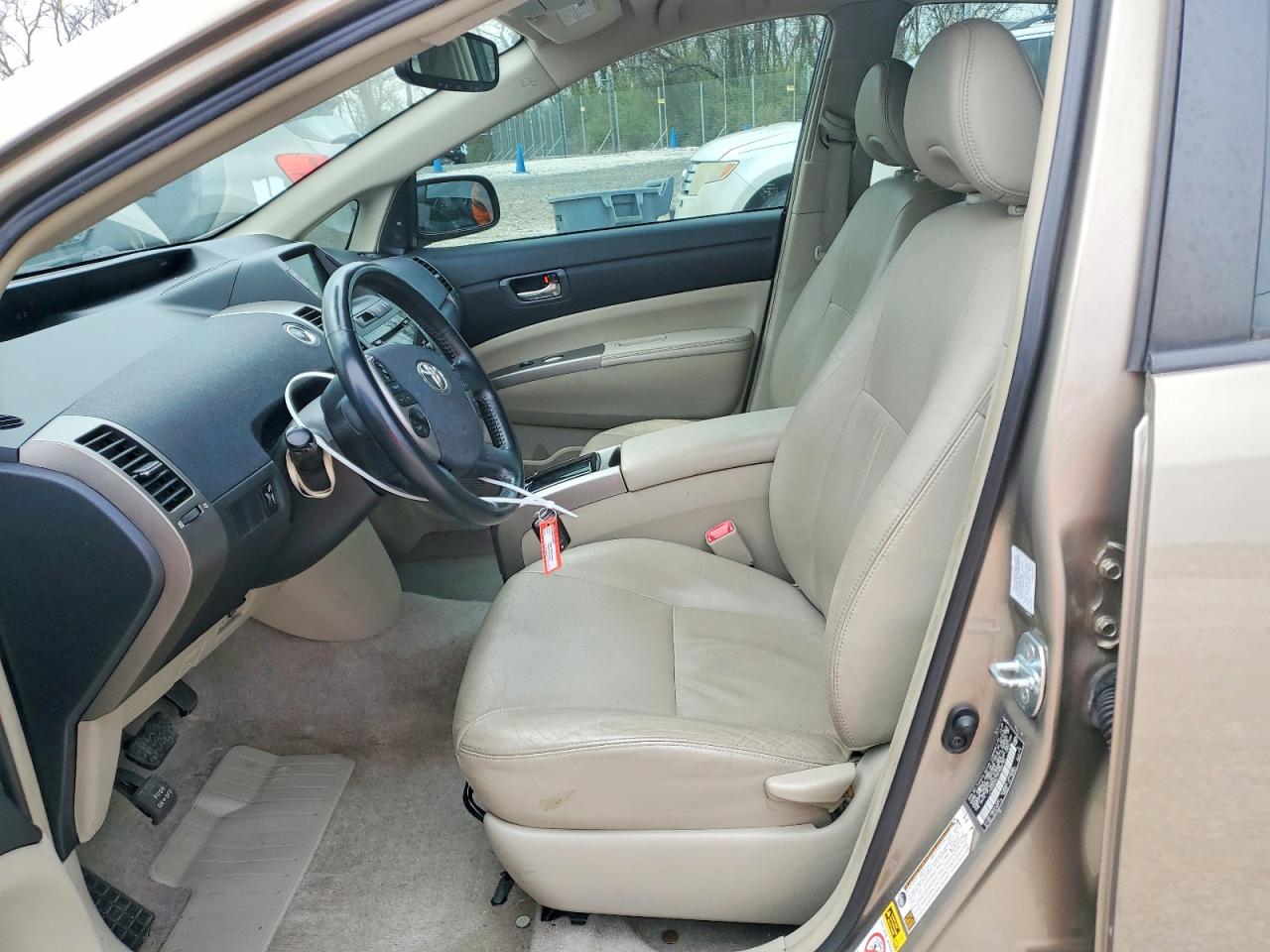 2009 Toyota Prius Base Tan vin: JTDKB20U797848740