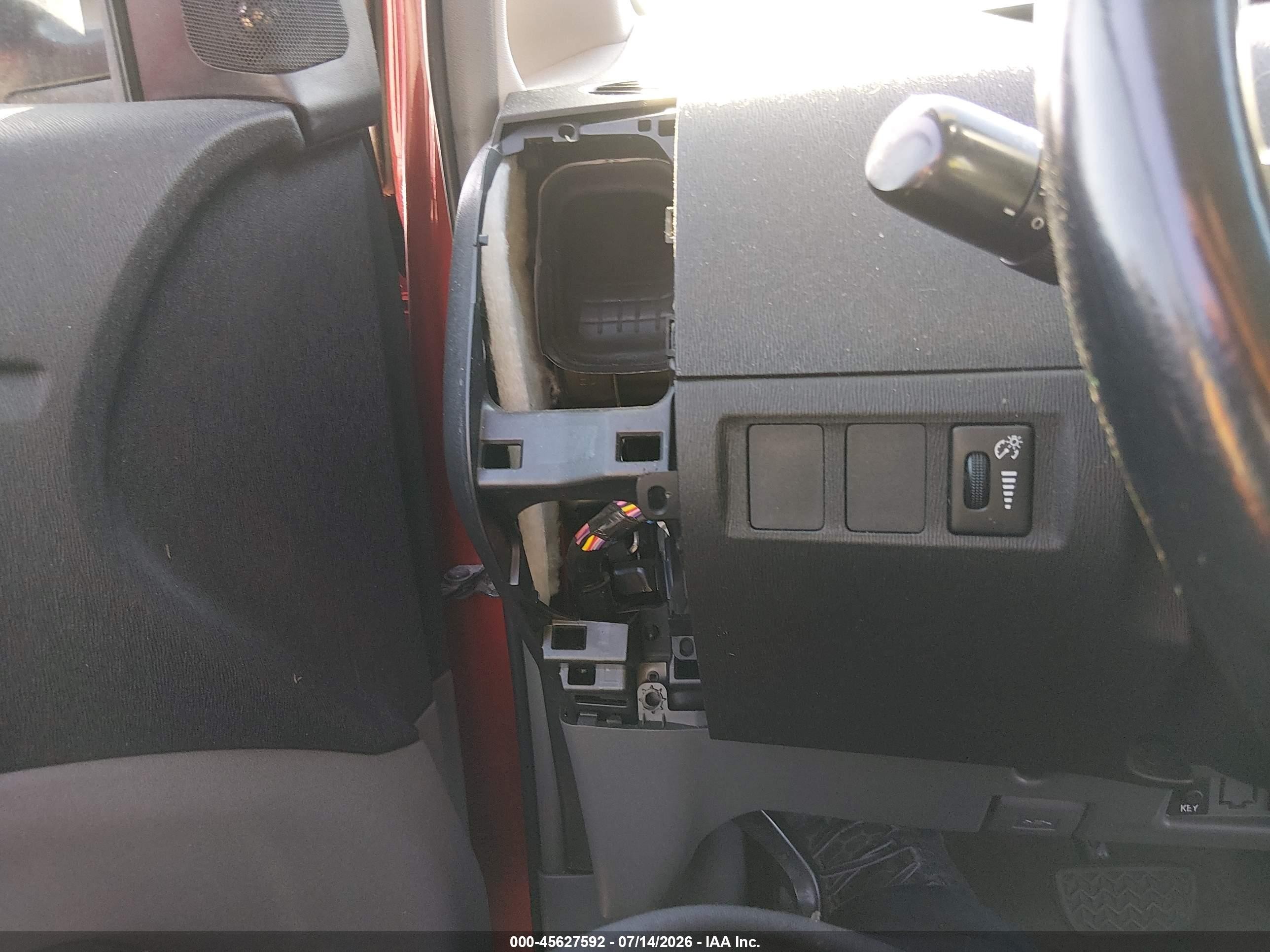 2009 Toyota Prius Touring Бордовый vin: JTDKB20U797858572