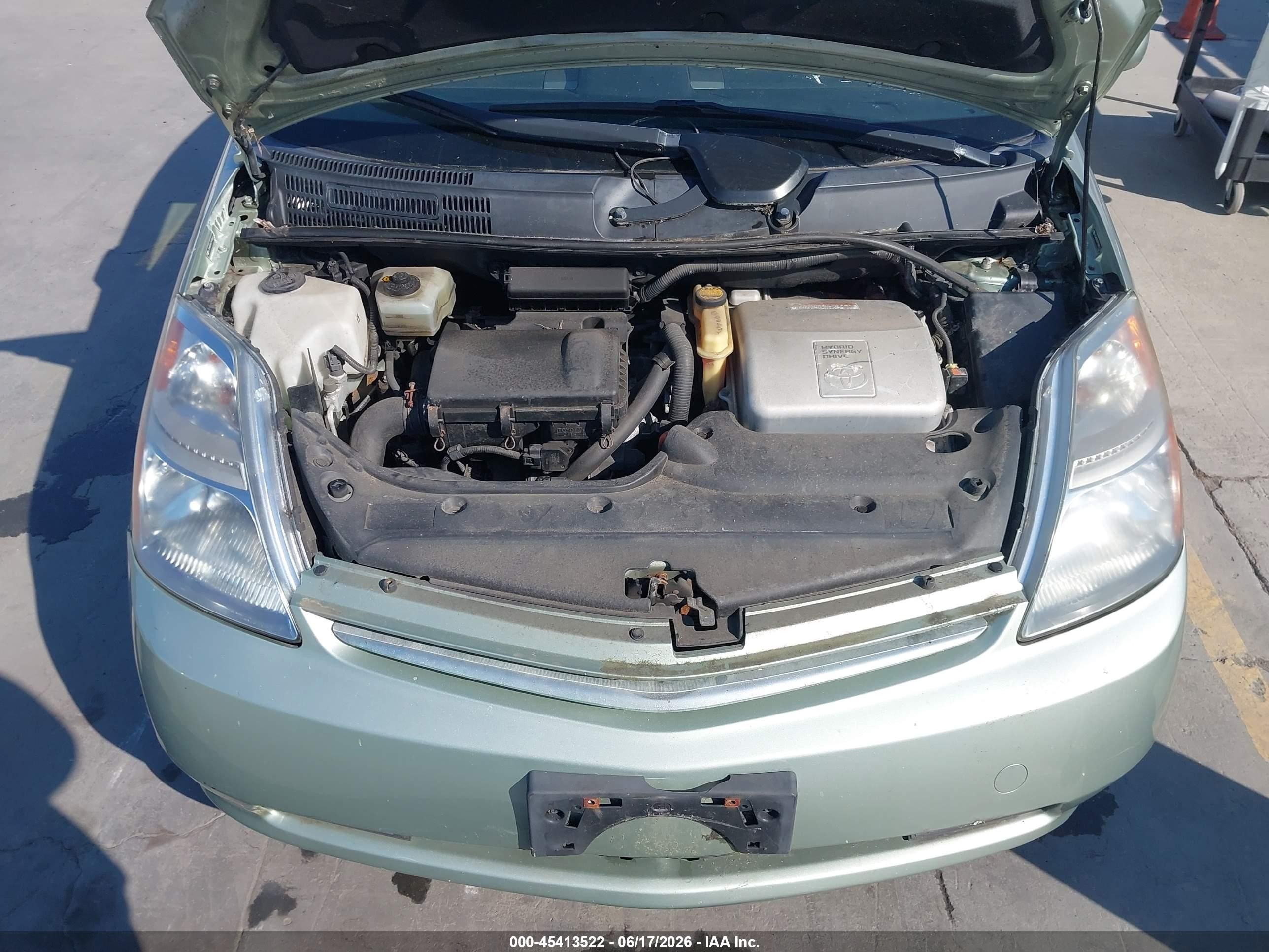 2009 Toyota Prius   Green vin: JTDKB20U797865117