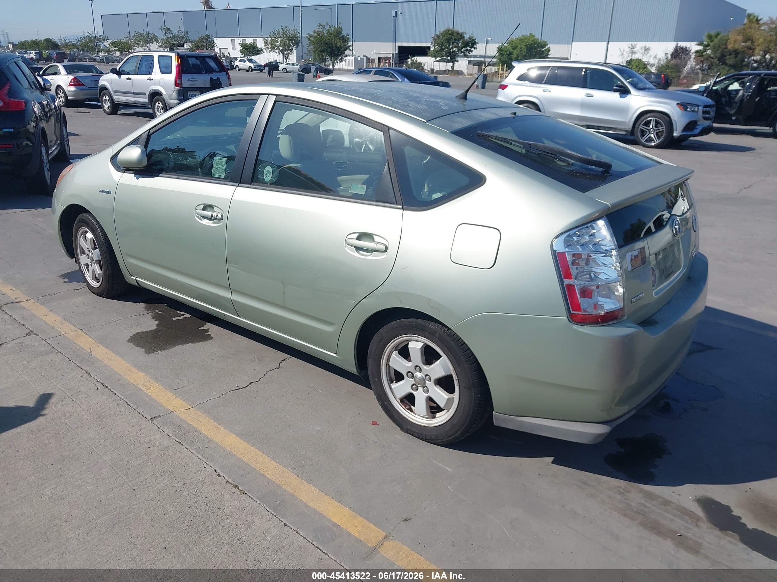 2009 Toyota Prius   Green vin: JTDKB20U797865117