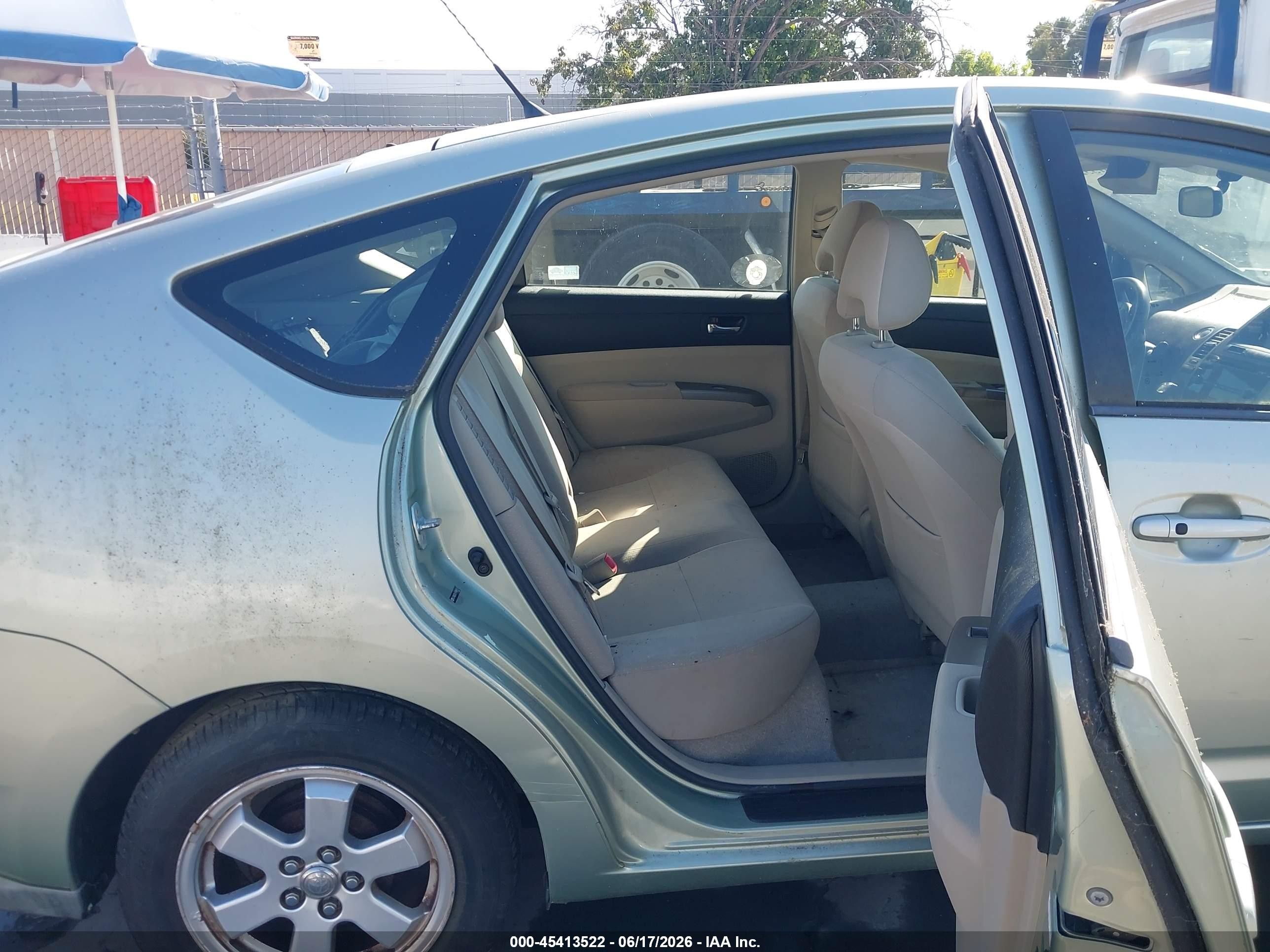 2009 Toyota Prius   Green vin: JTDKB20U797865117