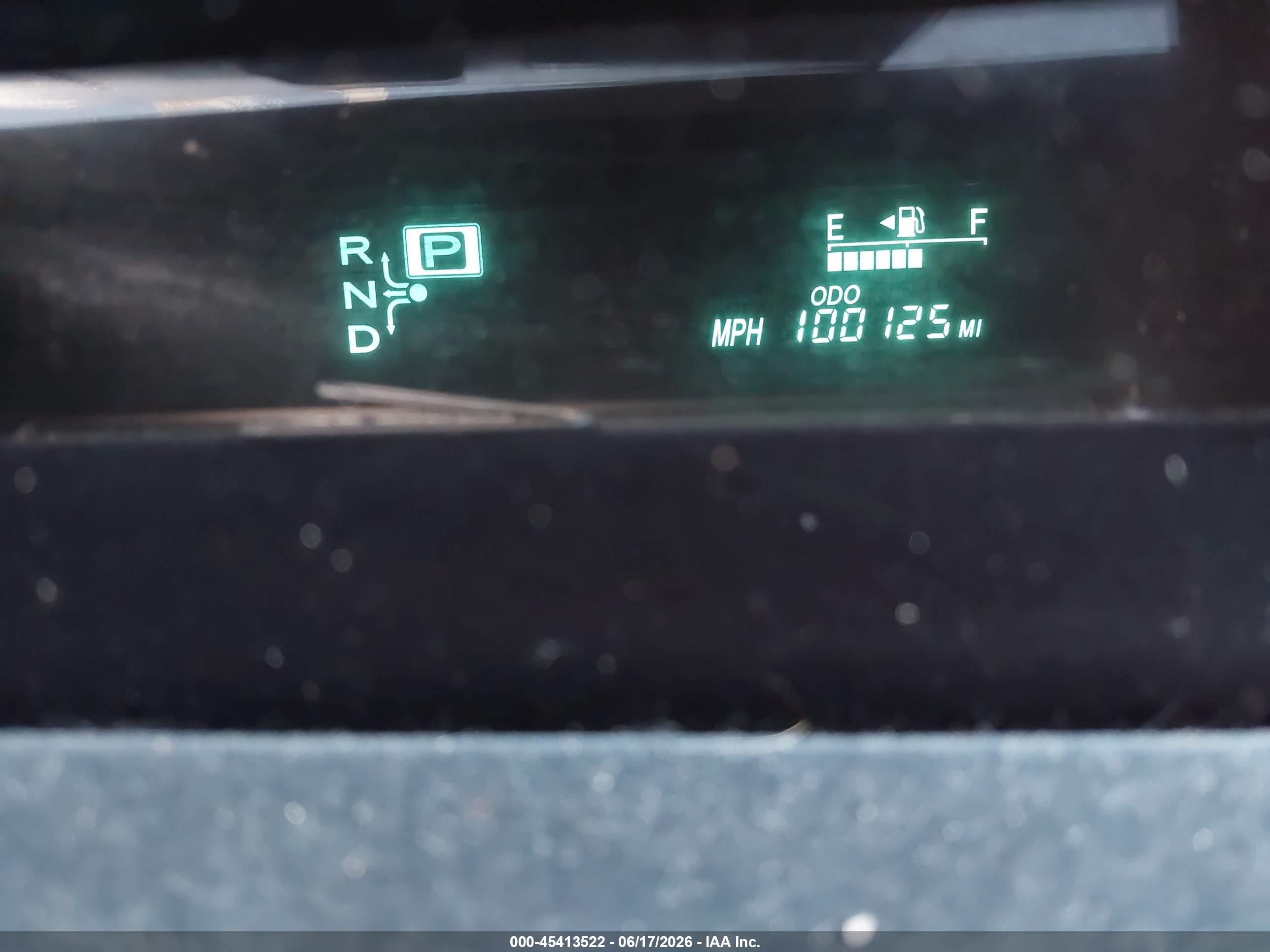 2009 Toyota Prius   Green vin: JTDKB20U797865117