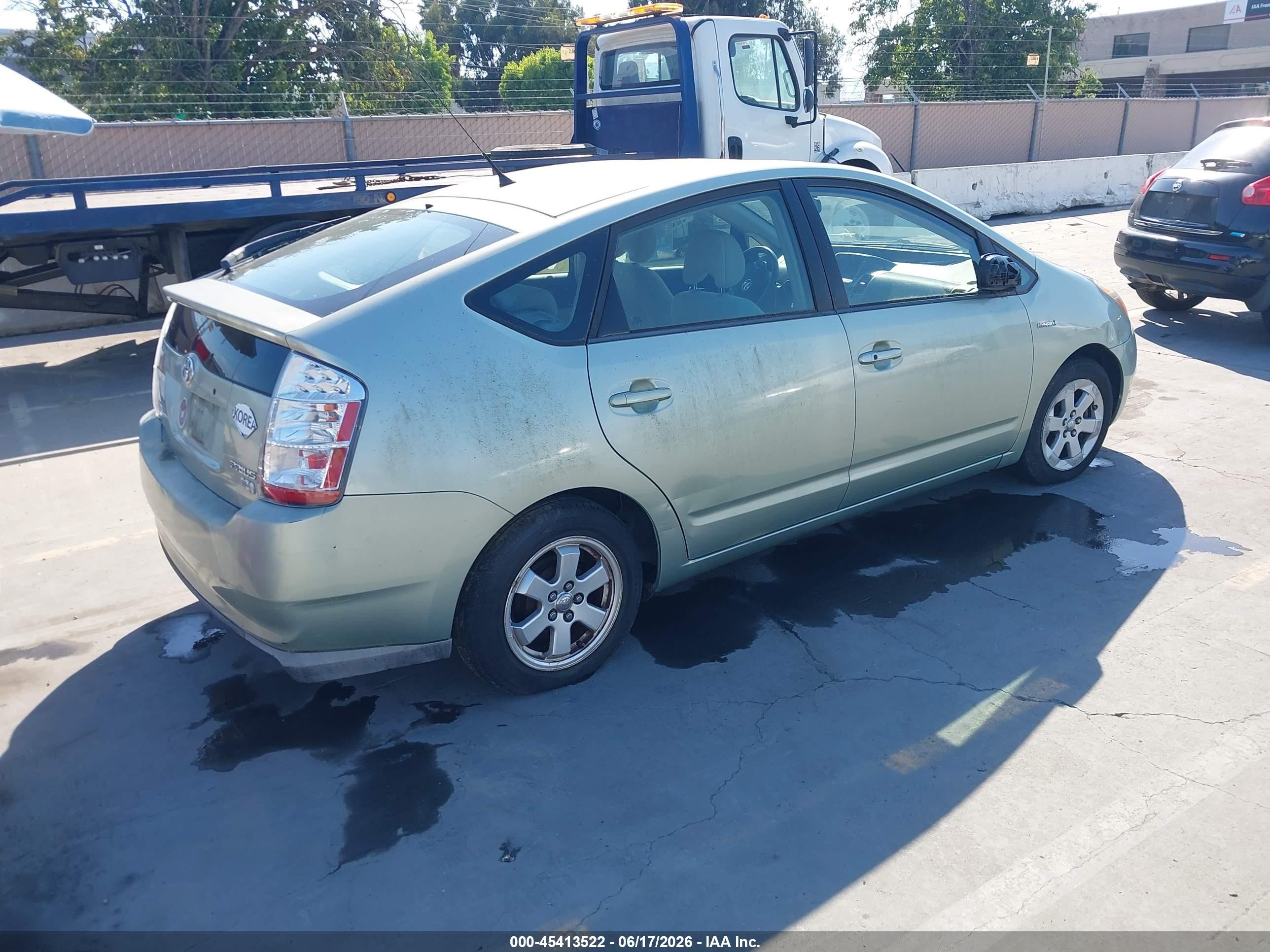 2009 Toyota Prius   Green vin: JTDKB20U797865117