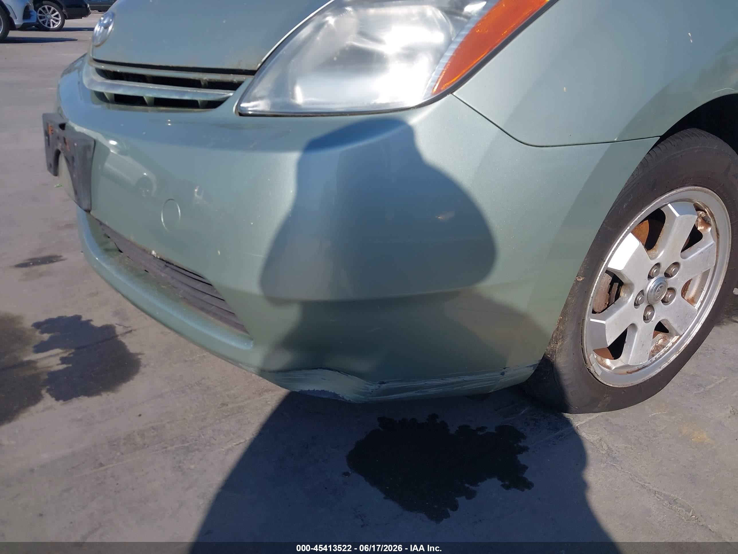 2009 Toyota Prius   Green vin: JTDKB20U797865117