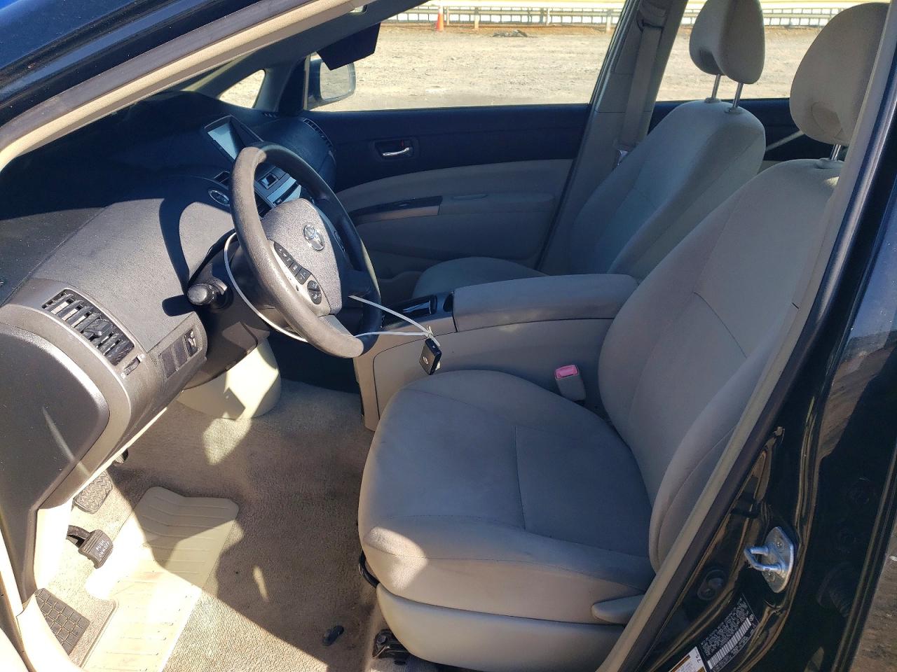 2009 Toyota Prius Черный vin: JTDKB20U797871807