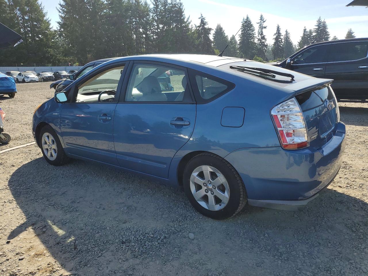 2009 Toyota Prius Base Blue vin: JTDKB20U797878580