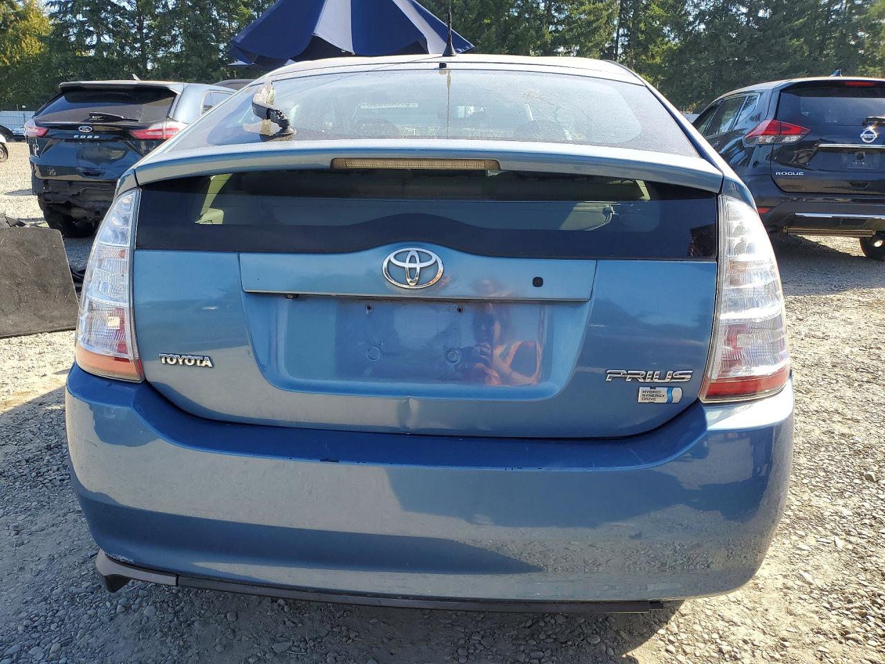 2009 Toyota Prius Base Blue vin: JTDKB20U797878580