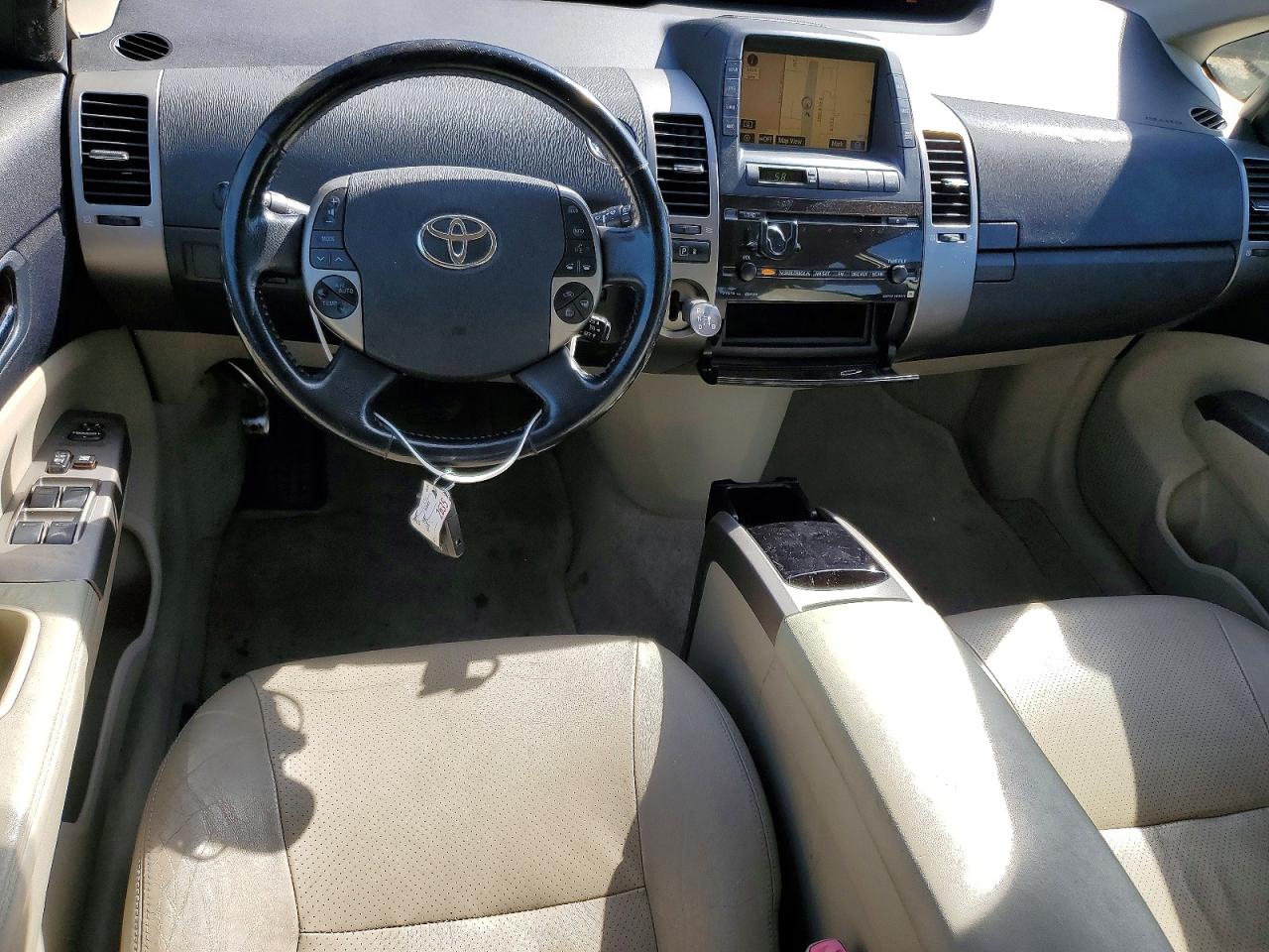 2009 Toyota Prius Base Blue vin: JTDKB20U797878580