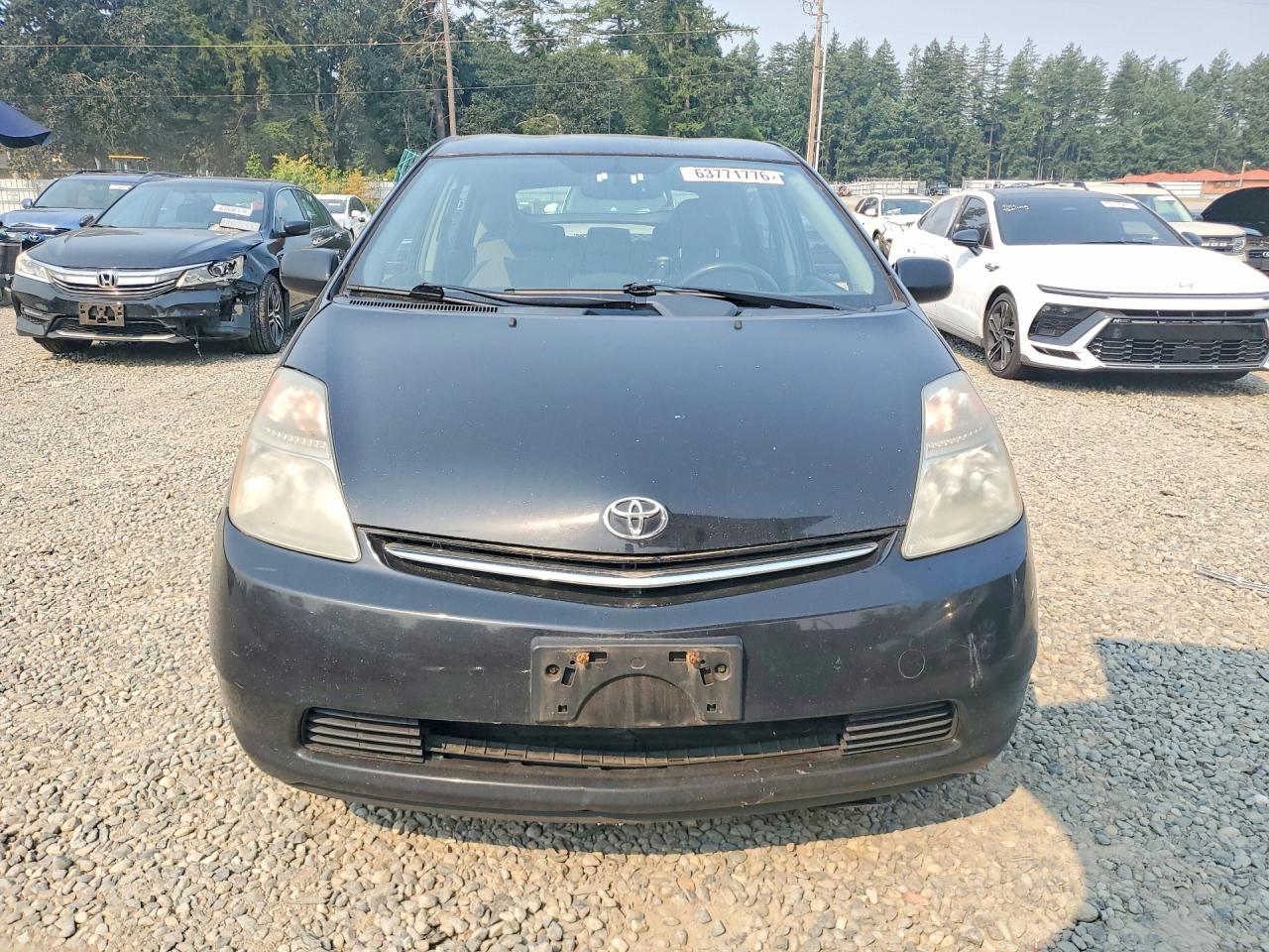2009 Toyota Prius Base Black vin: JTDKB20U797881494