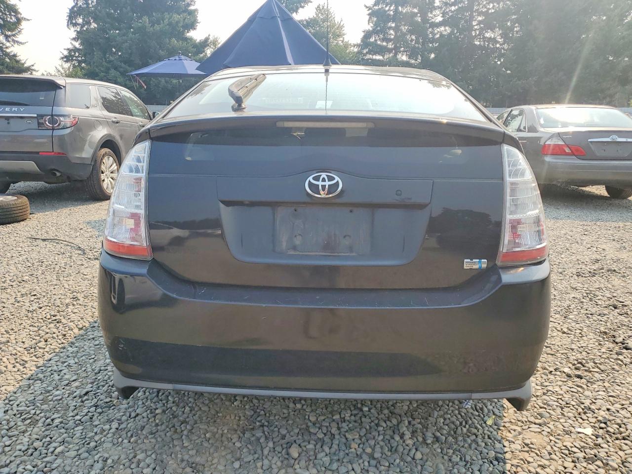 2009 Toyota Prius Base Black vin: JTDKB20U797881494