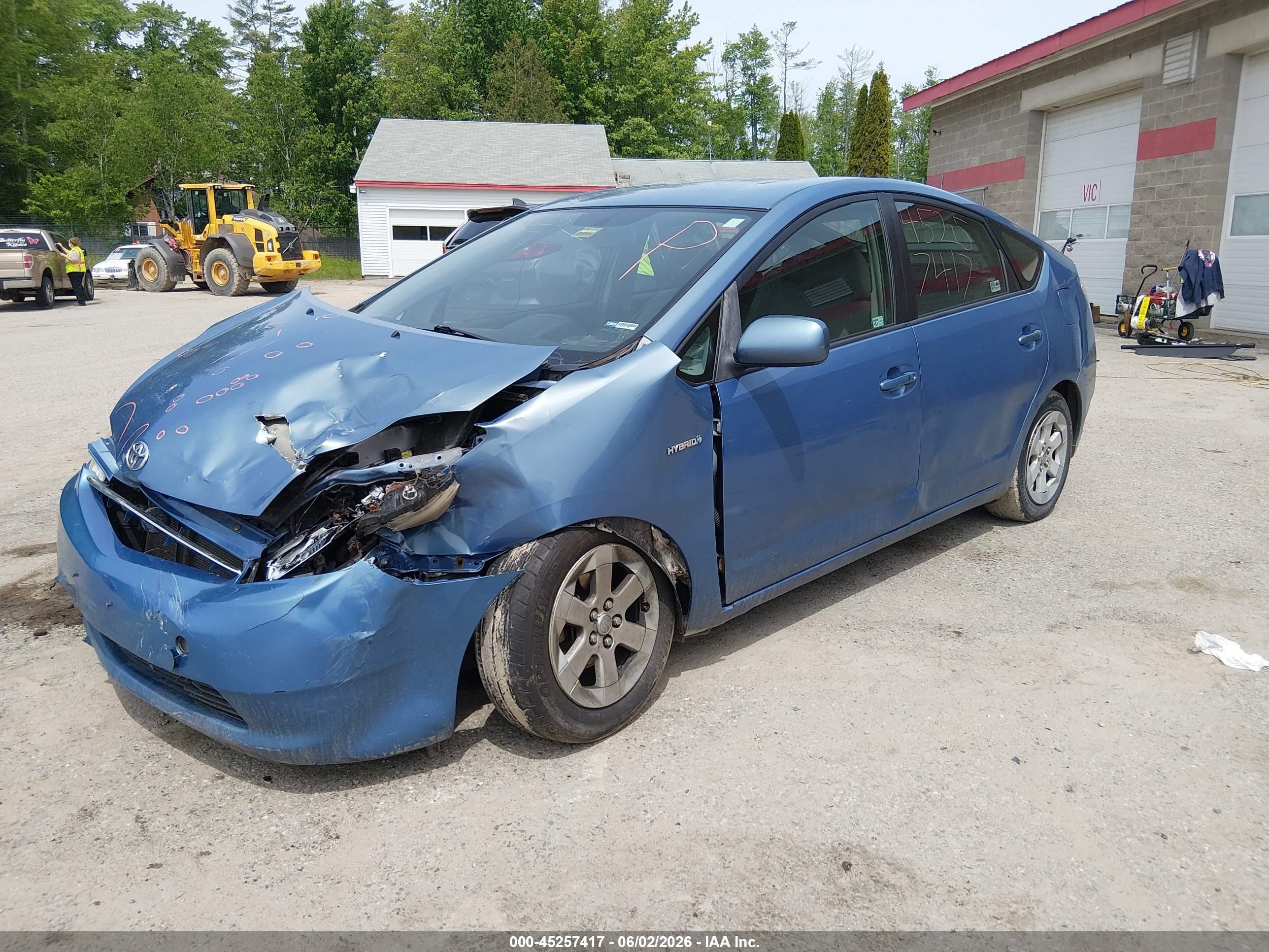 2009 Toyota Prius   Синий vin: JTDKB20U797883312
