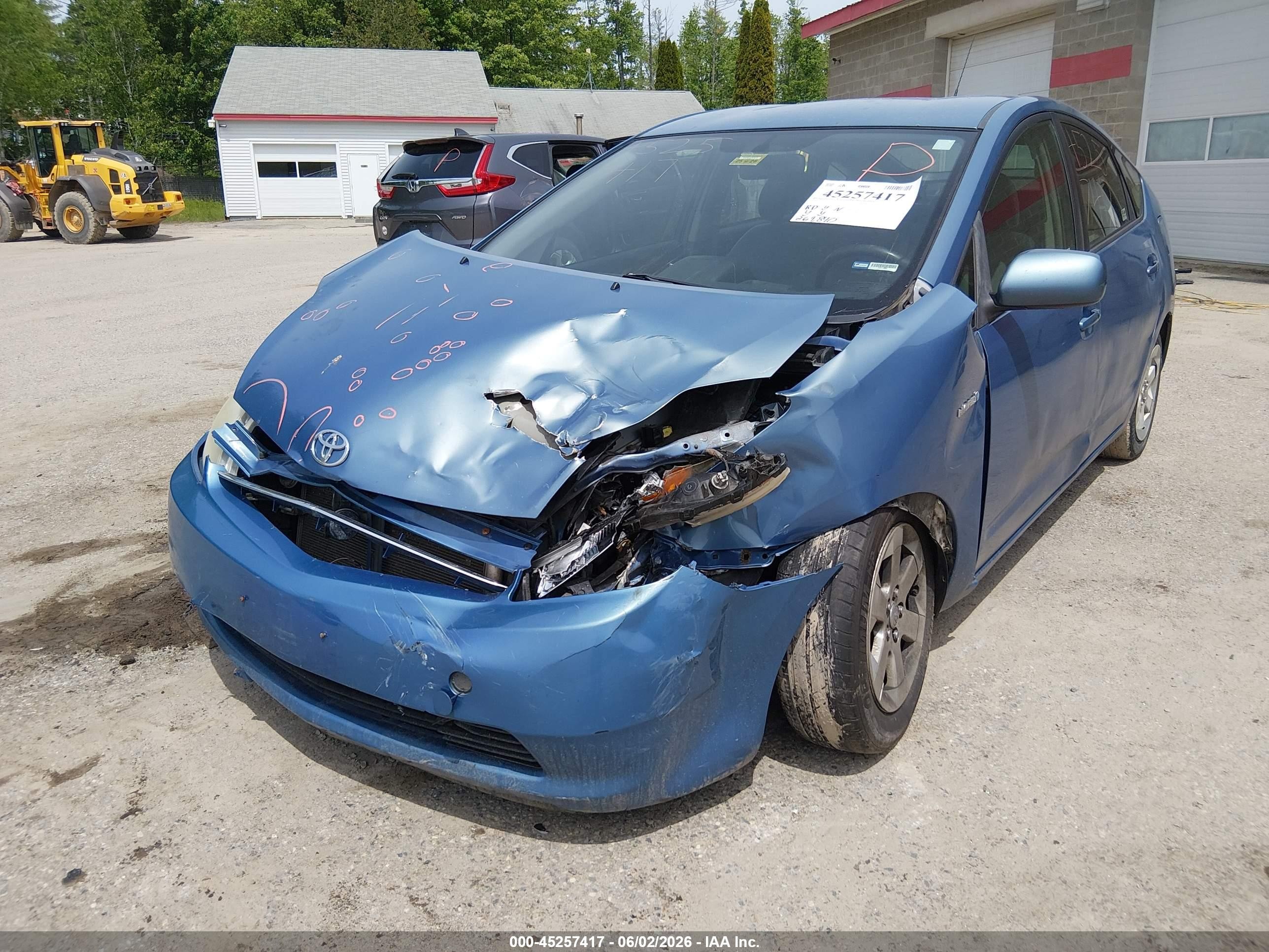 2009 Toyota Prius   Синий vin: JTDKB20U797883312