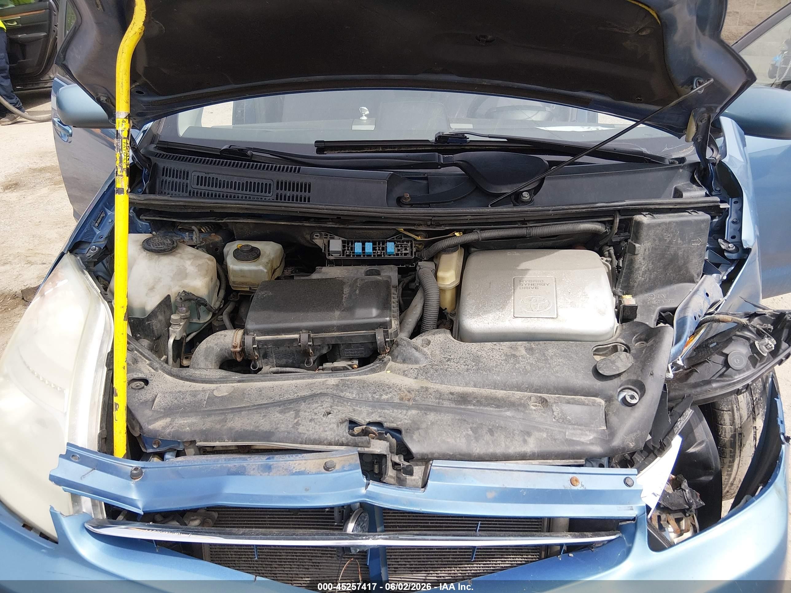 2009 Toyota Prius   Синий vin: JTDKB20U797883312