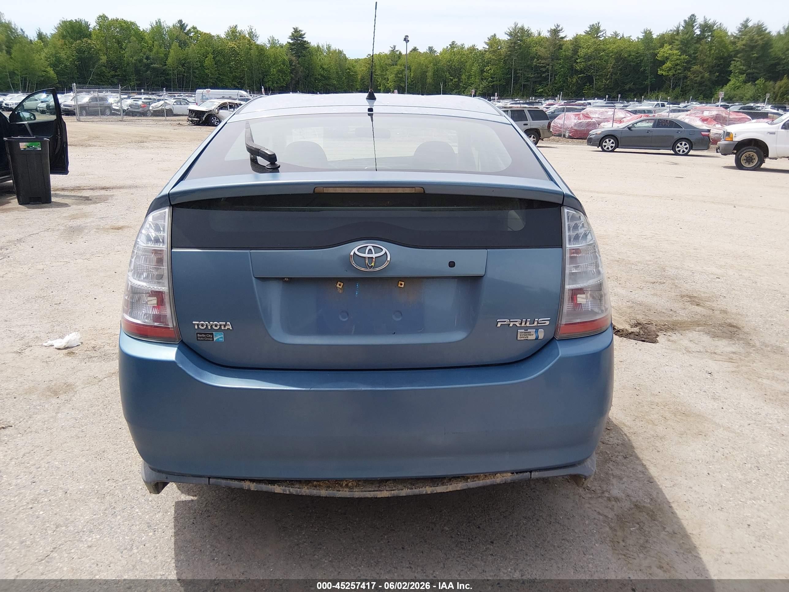 2009 Toyota Prius   Синий vin: JTDKB20U797883312