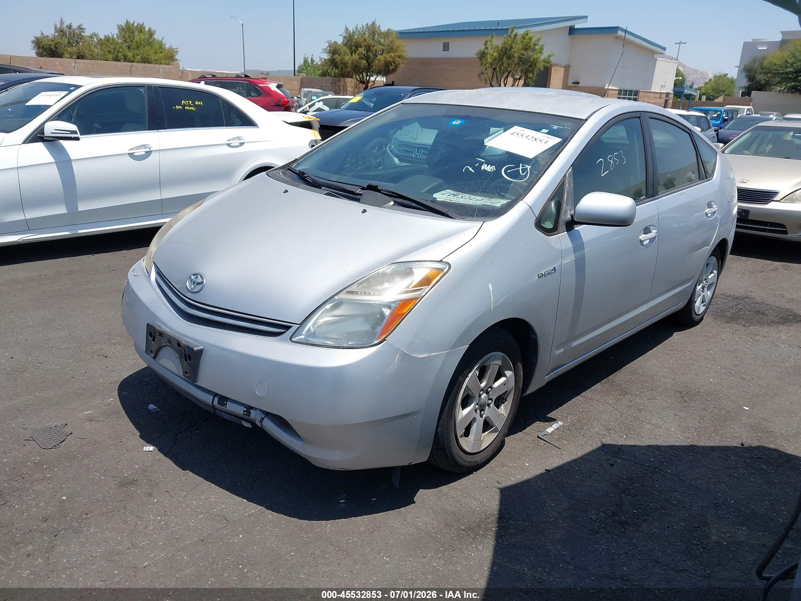 2009 Toyota Prius   Silver vin: JTDKB20U797884105
