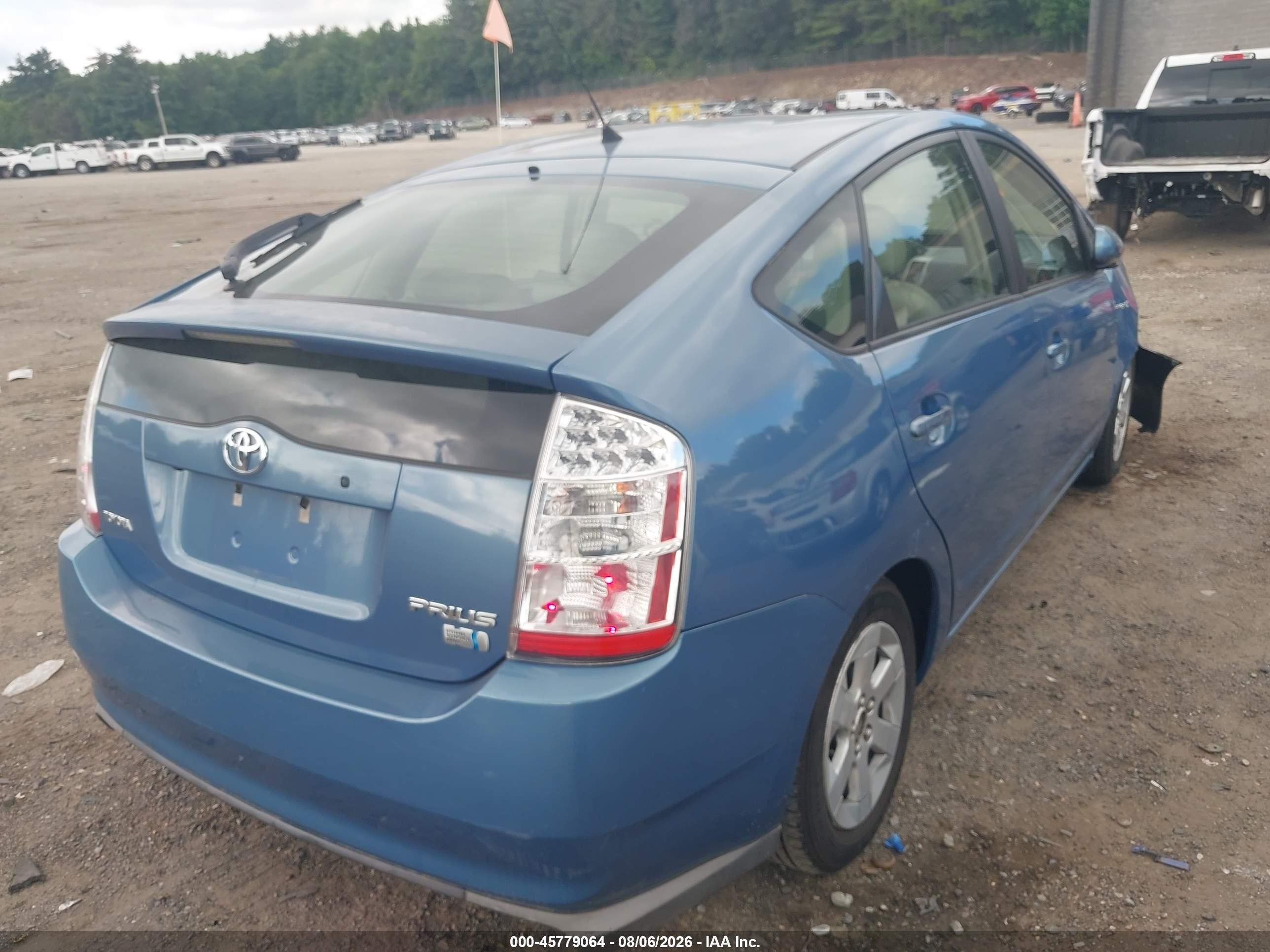 2009 Toyota Prius   Blue vin: JTDKB20U797890549