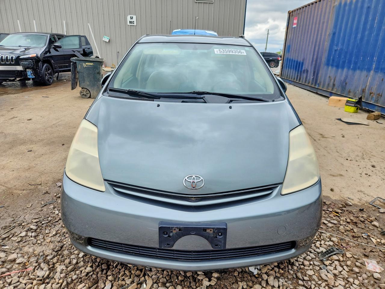 2004 Toyota Prius Base Blue vin: JTDKB20U840025087