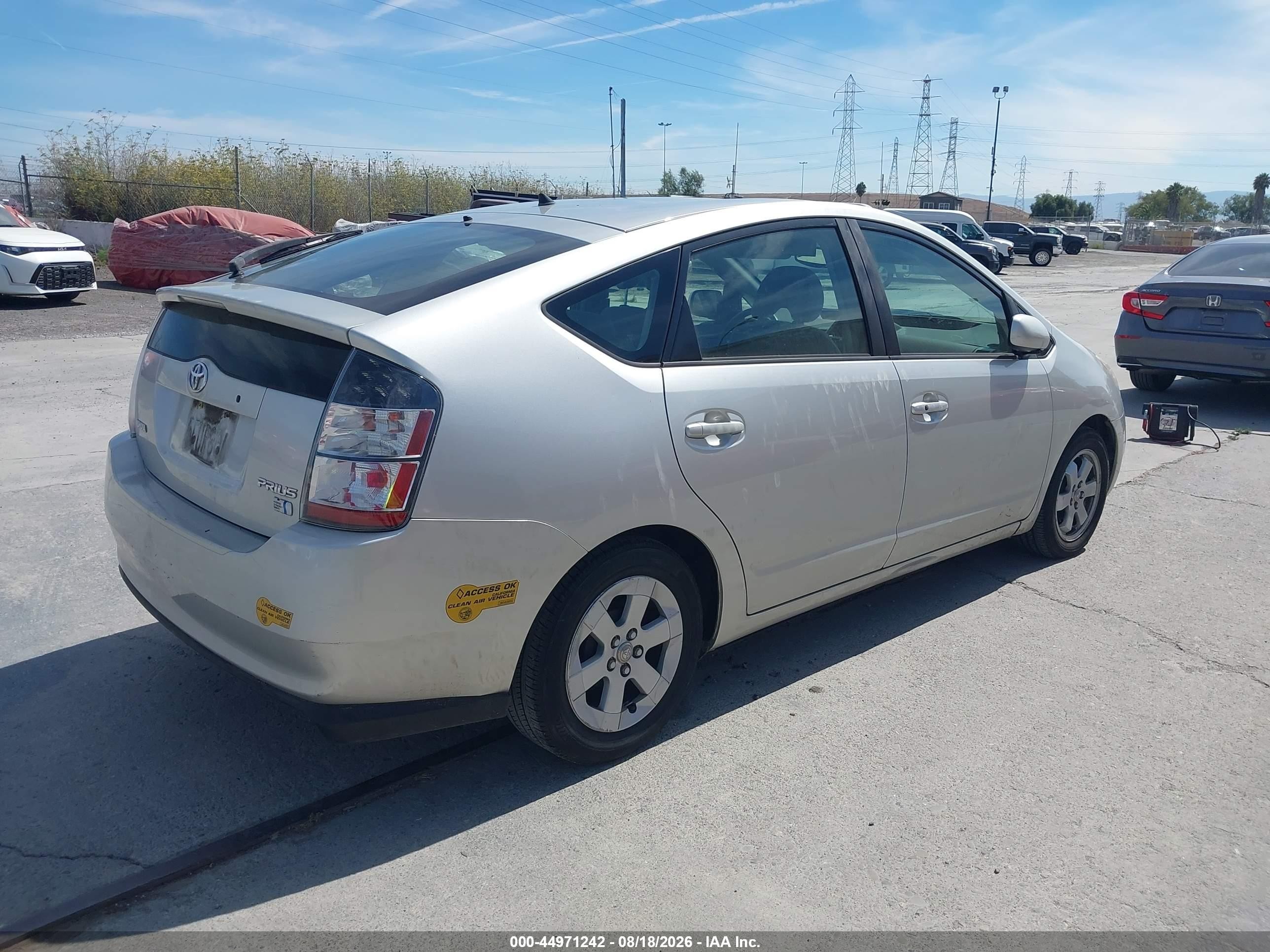 2004 Toyota Prius   Gray vin: JTDKB20U840032900