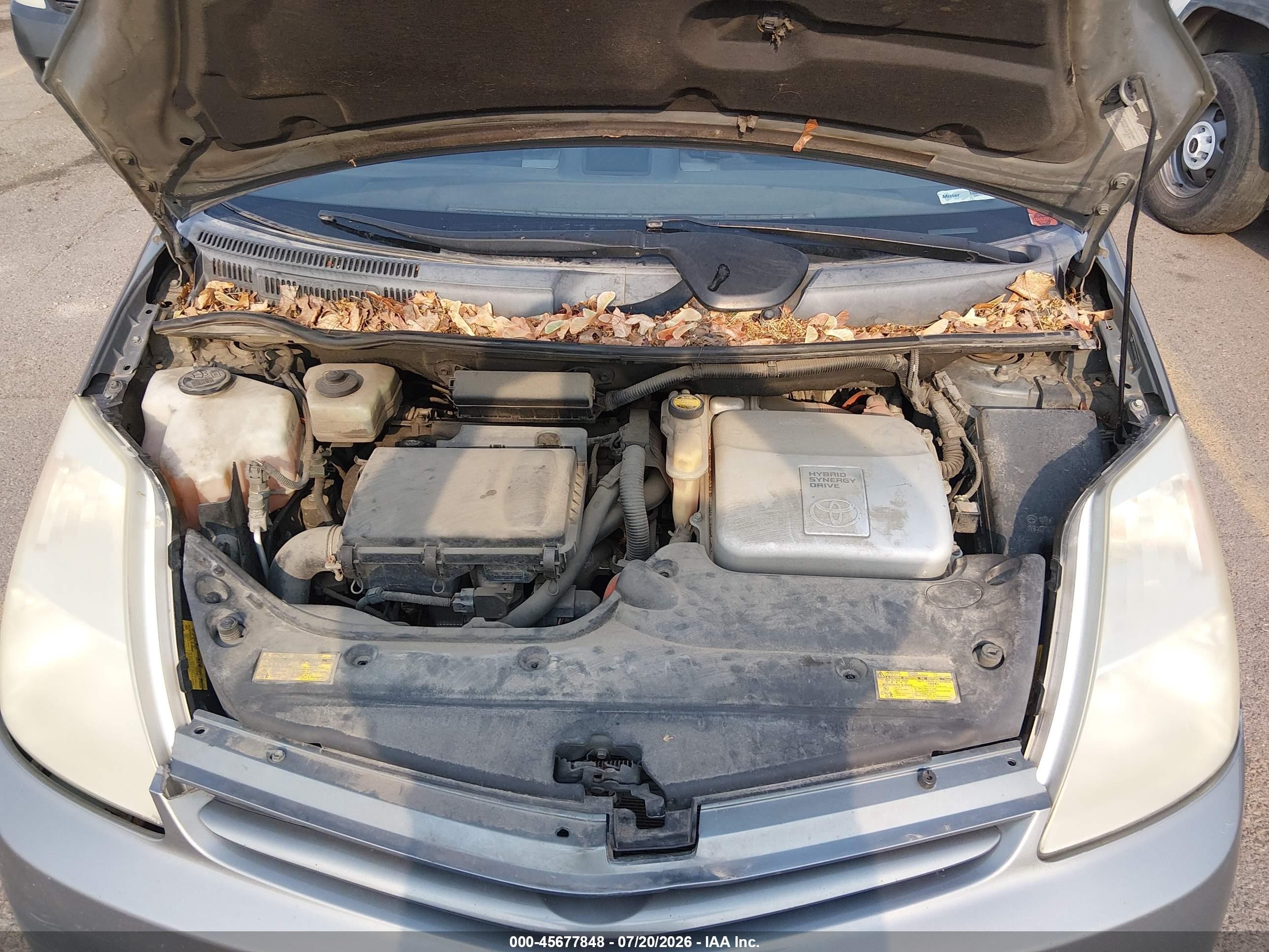2004 Toyota Prius   Gray vin: JTDKB20U840104601