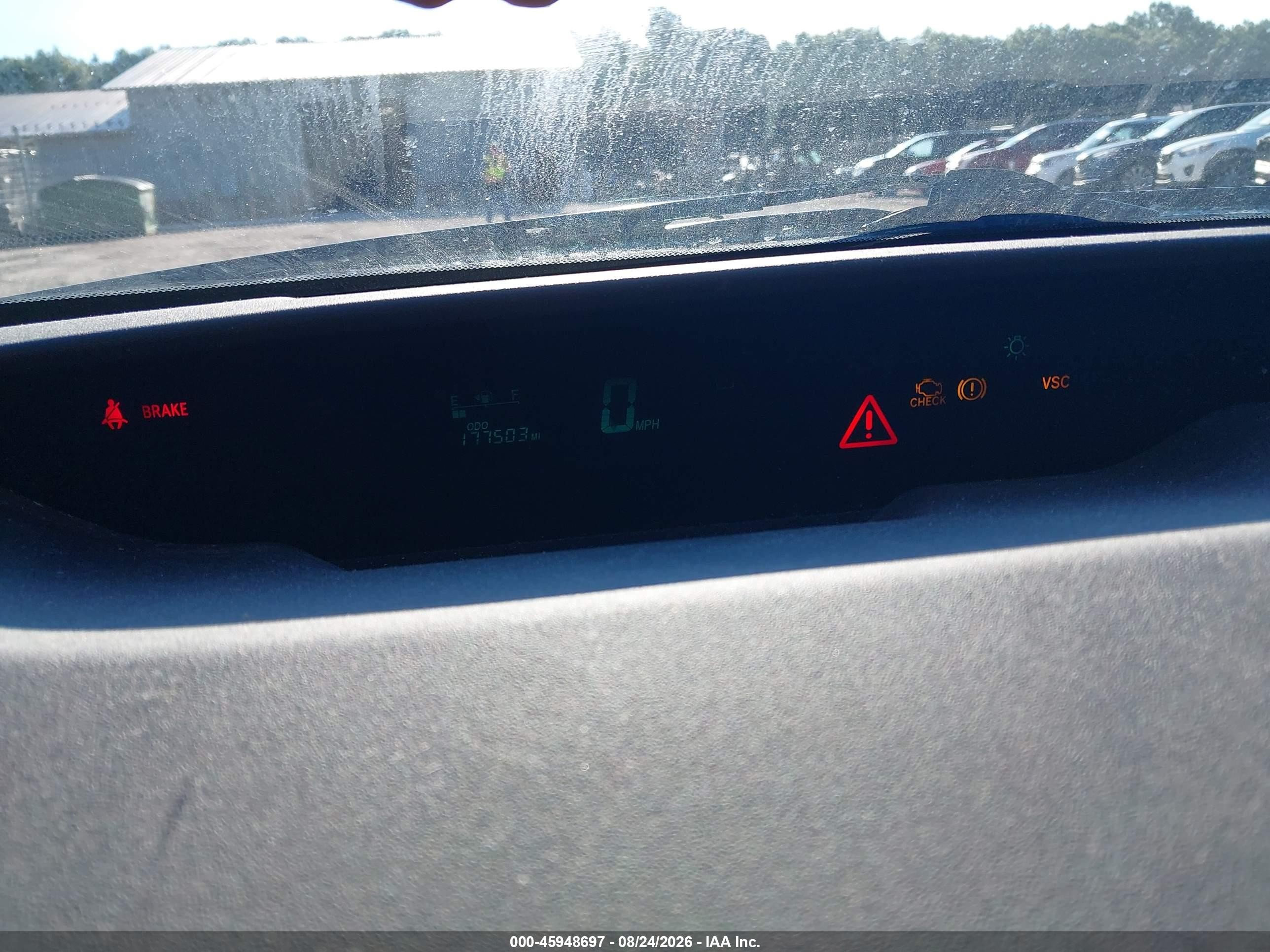 2004 Toyota Prius   Gray vin: JTDKB20U840106705