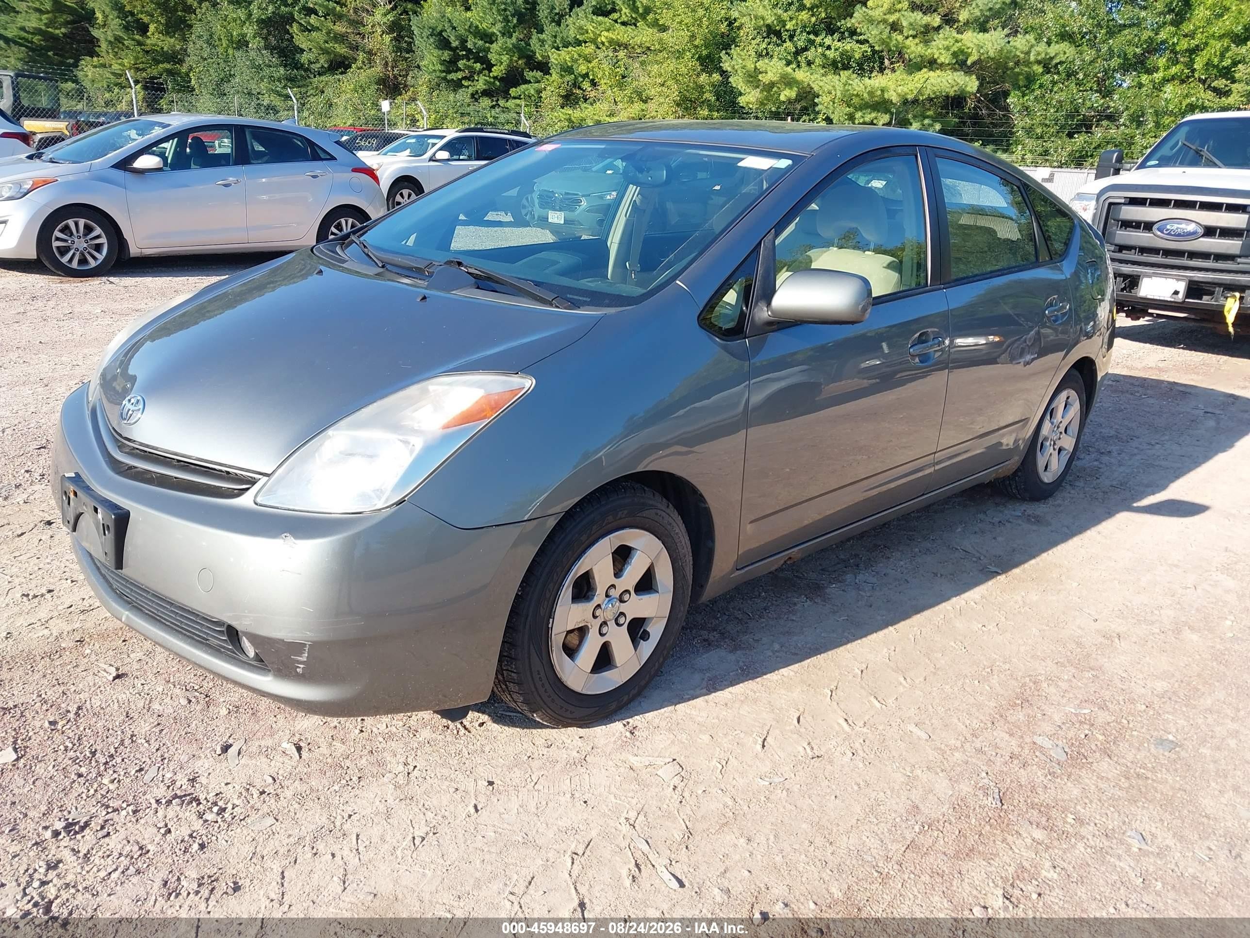 2004 Toyota Prius   Gray vin: JTDKB20U840106705
