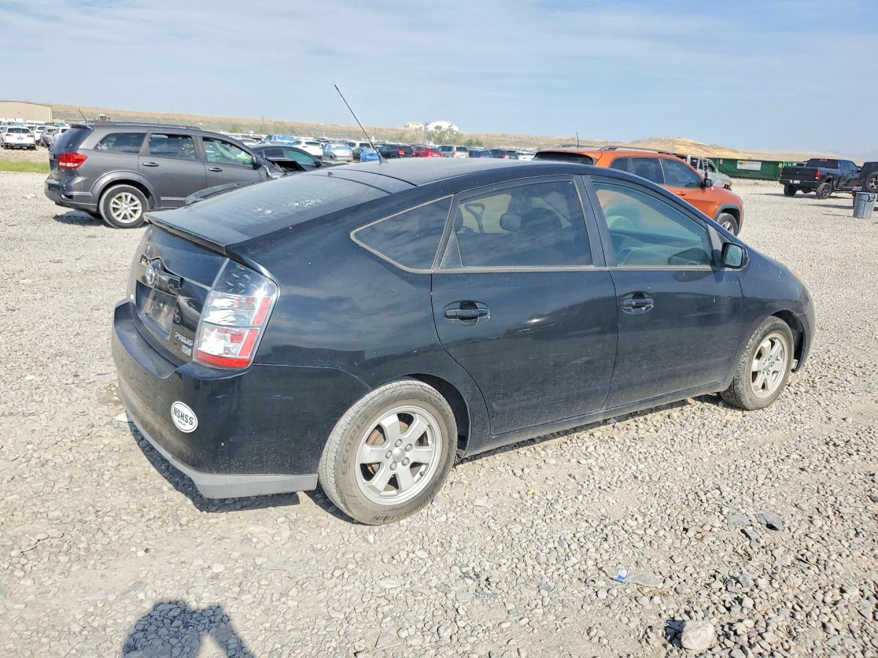 2005 Toyota Prius Base Black vin: JTDKB20U850120847