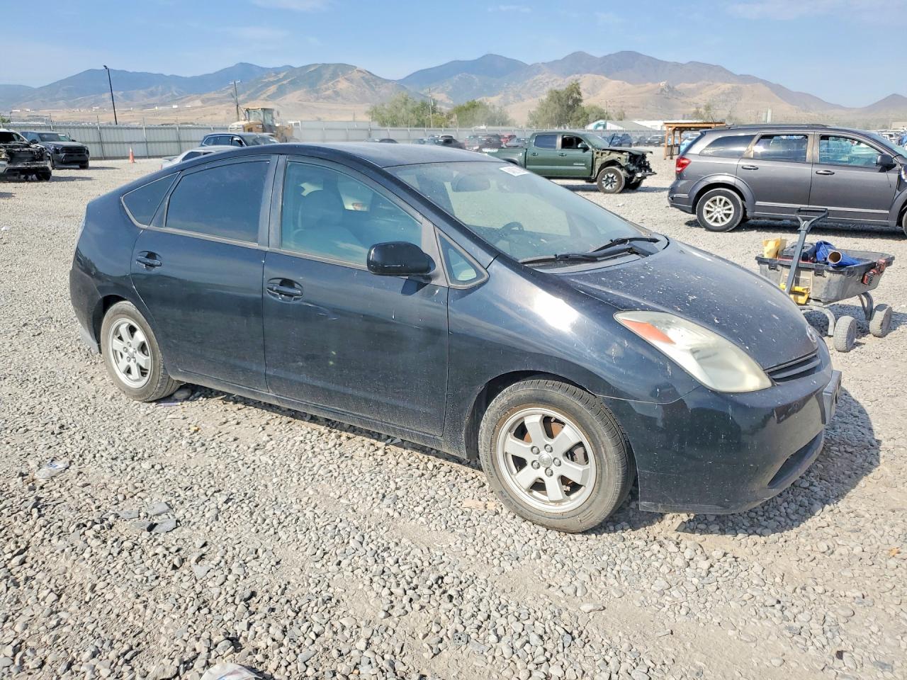 2005 Toyota Prius Base Black vin: JTDKB20U850120847