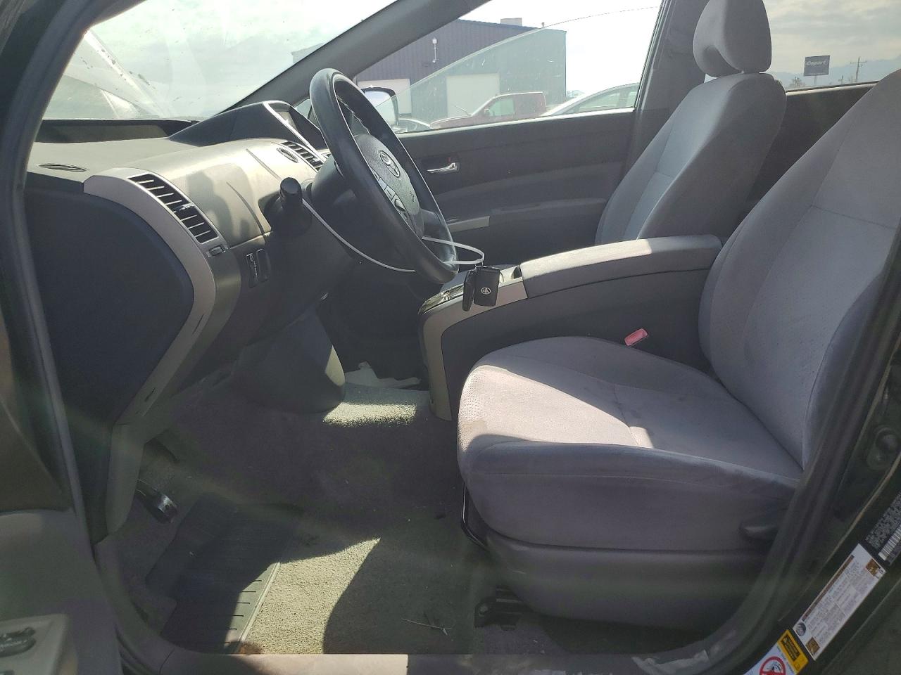 2005 Toyota Prius Base Black vin: JTDKB20U850120847