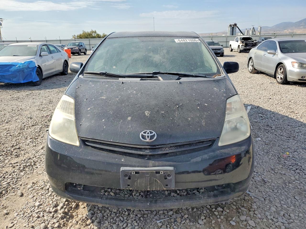 2005 Toyota Prius Base Black vin: JTDKB20U850120847