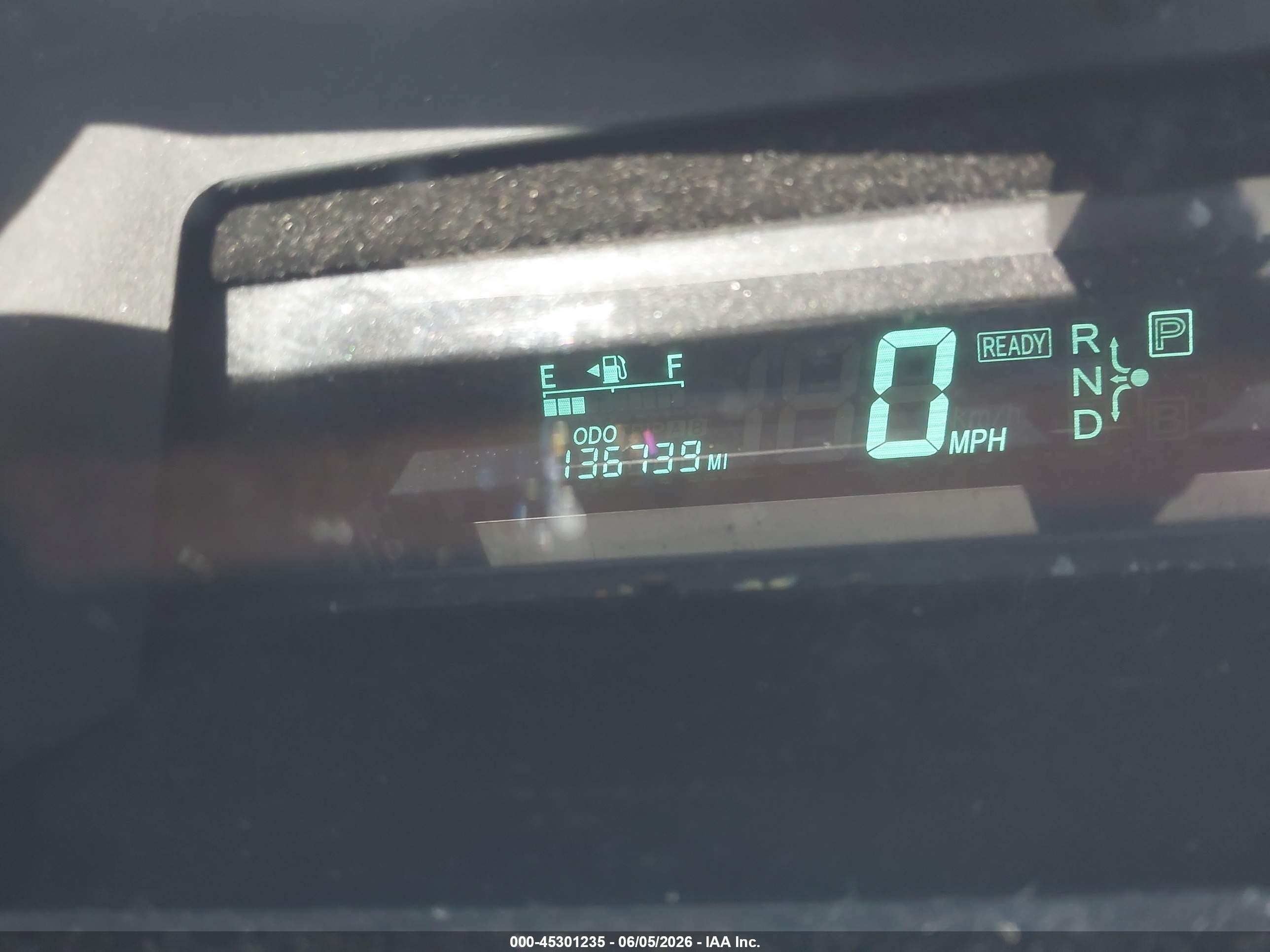 2005 Toyota Prius   Black vin: JTDKB20U853009150
