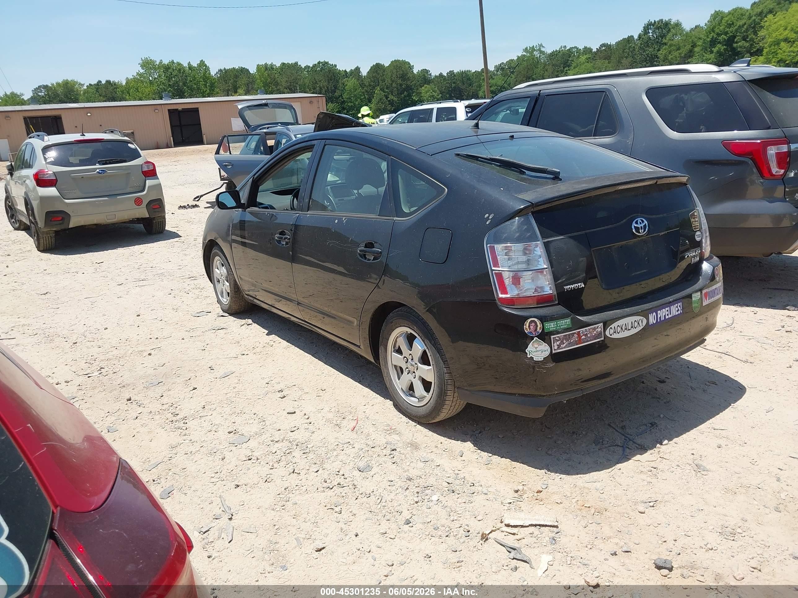 2005 Toyota Prius   Black vin: JTDKB20U853009150