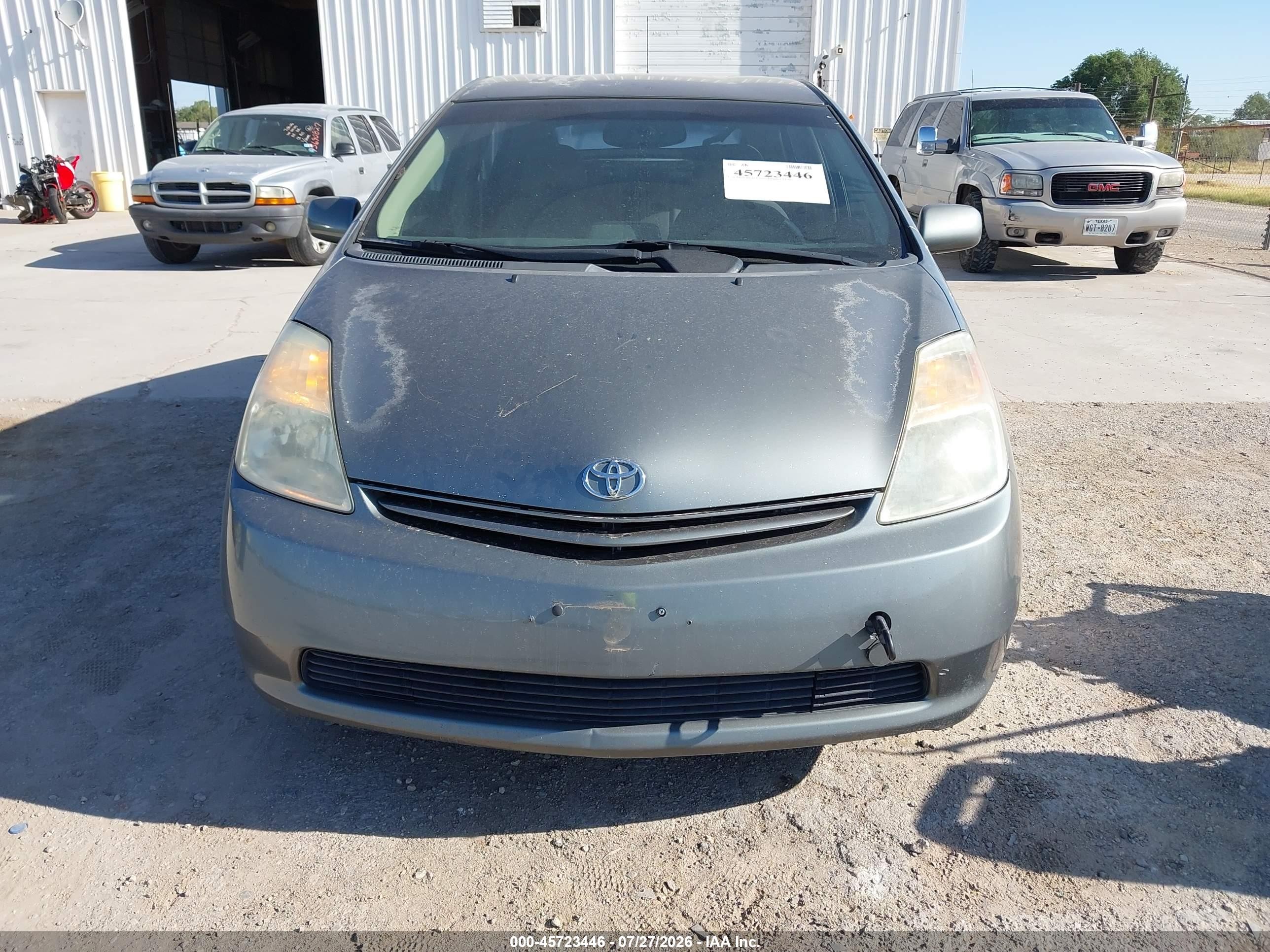 2005 Toyota Prius   Gray vin: JTDKB20U853029737
