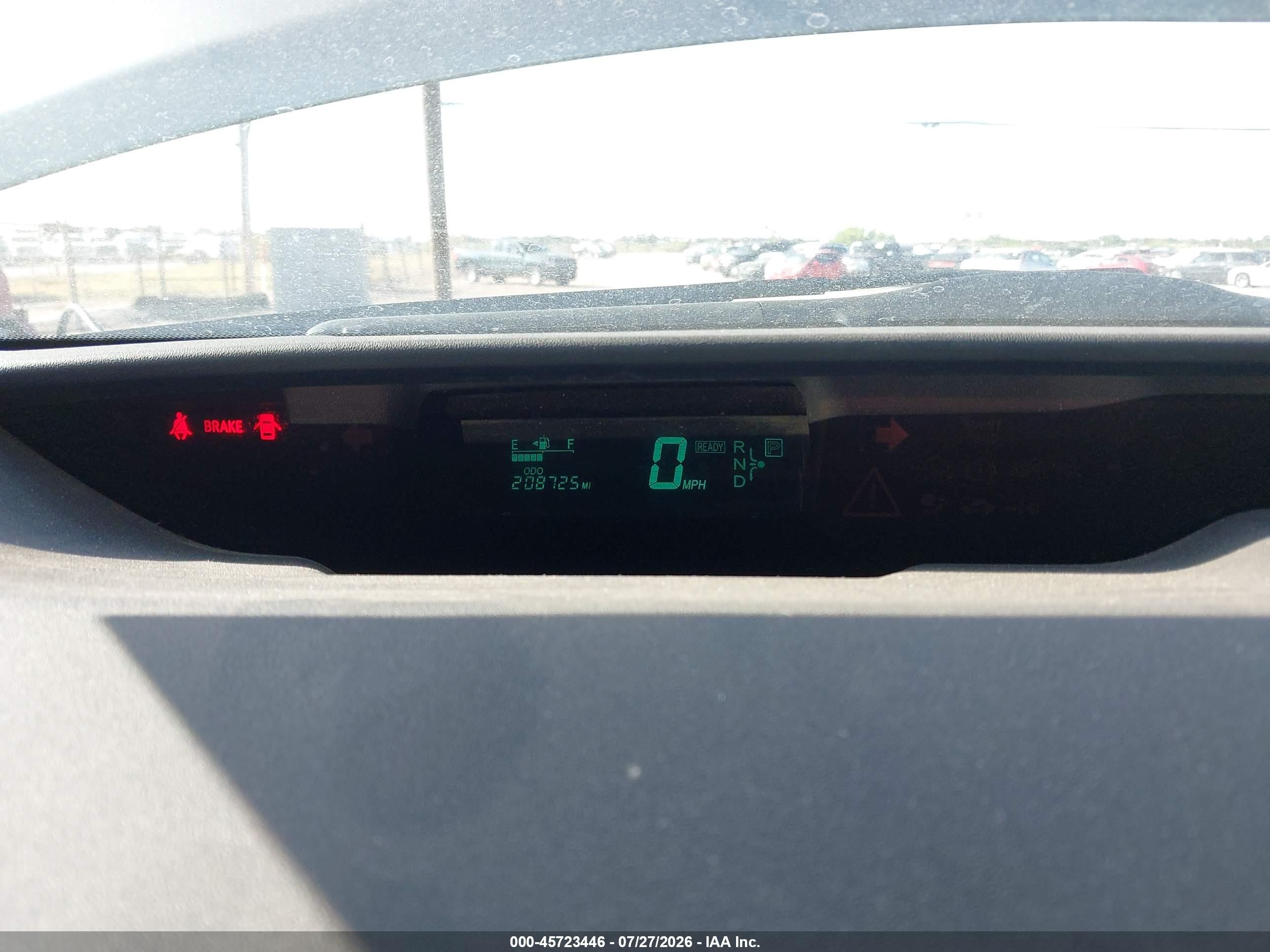 2005 Toyota Prius   Gray vin: JTDKB20U853029737