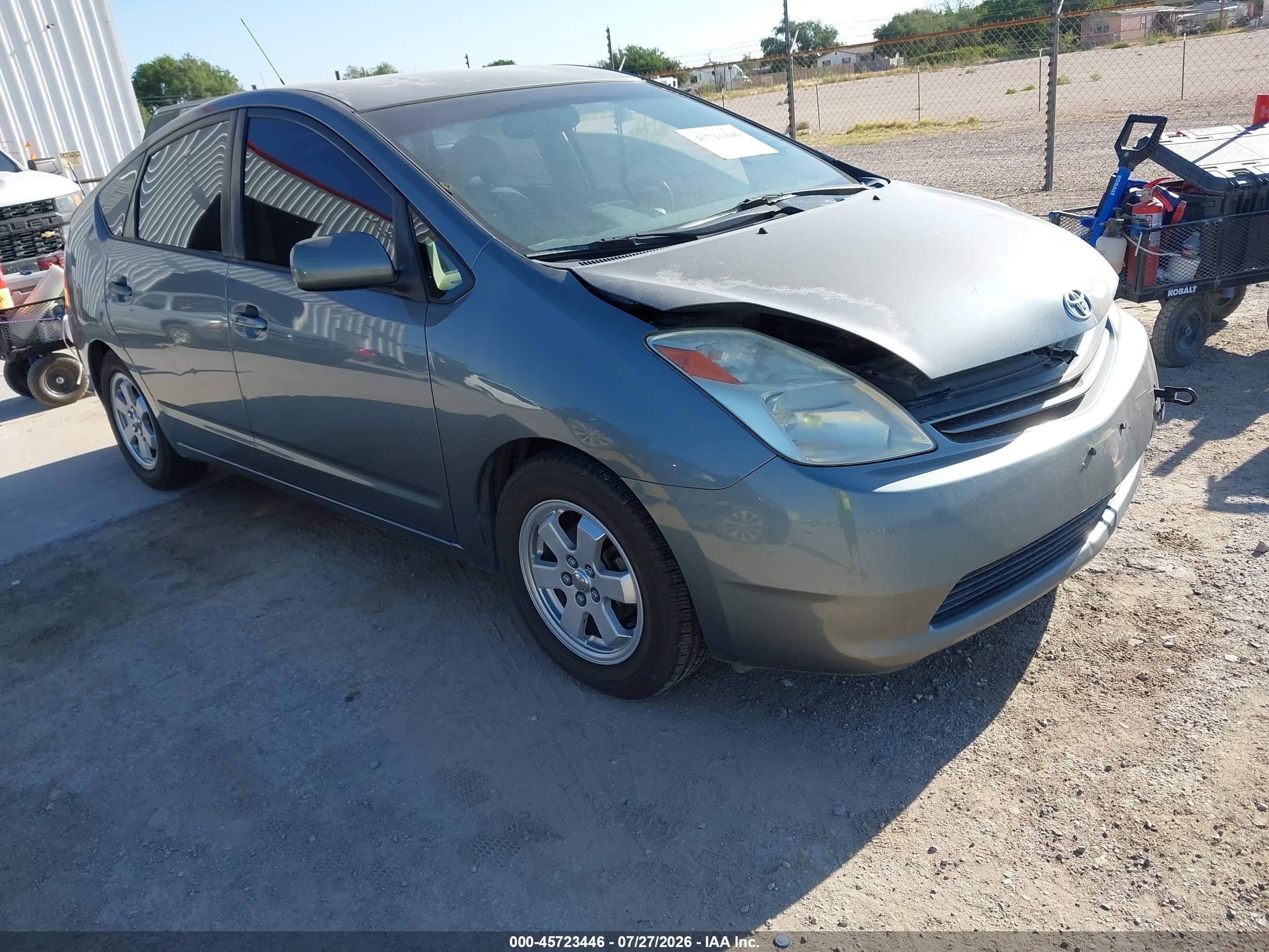 2005 Toyota Prius   Gray vin: JTDKB20U853029737