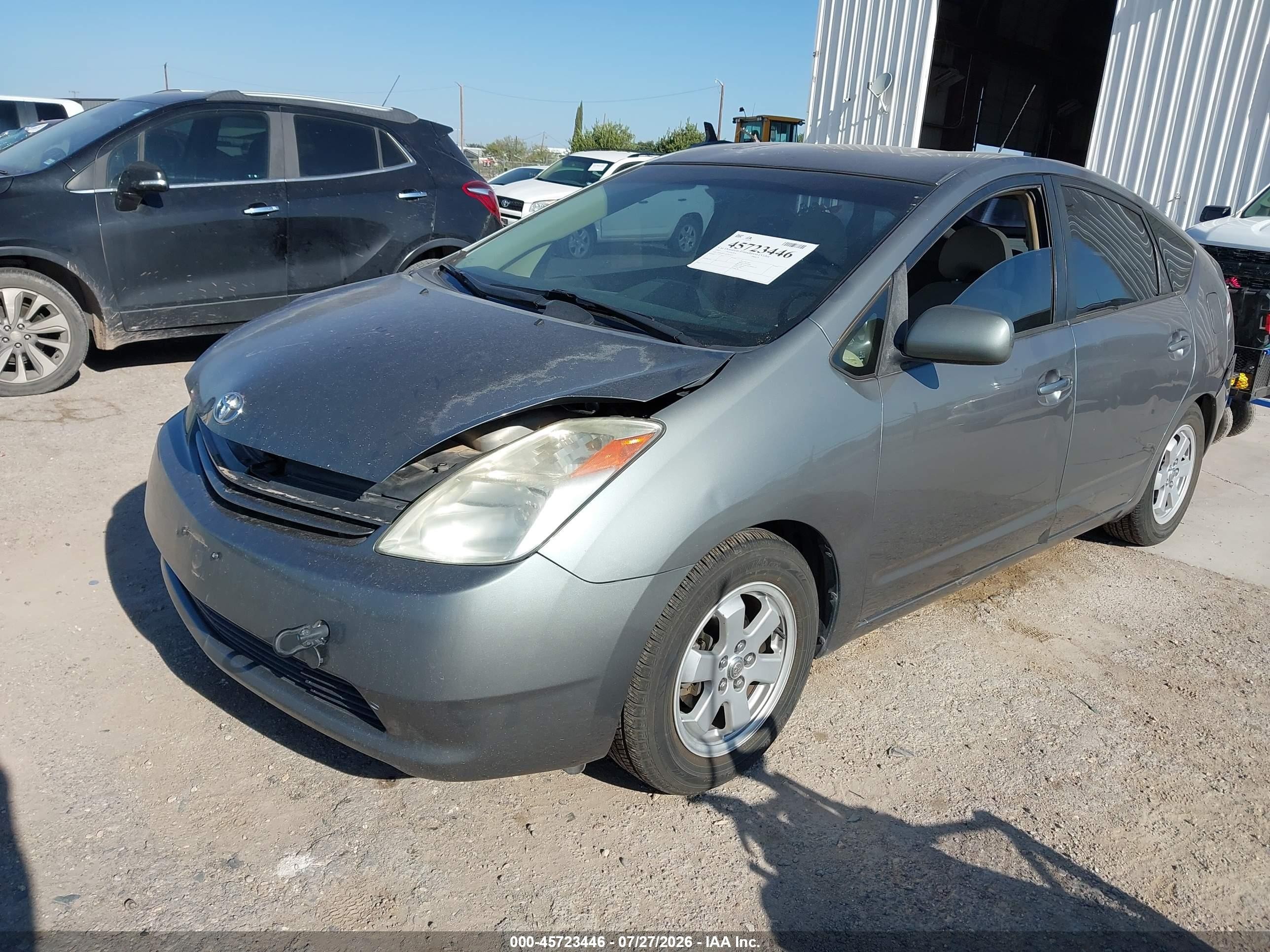 2005 Toyota Prius   Gray vin: JTDKB20U853029737